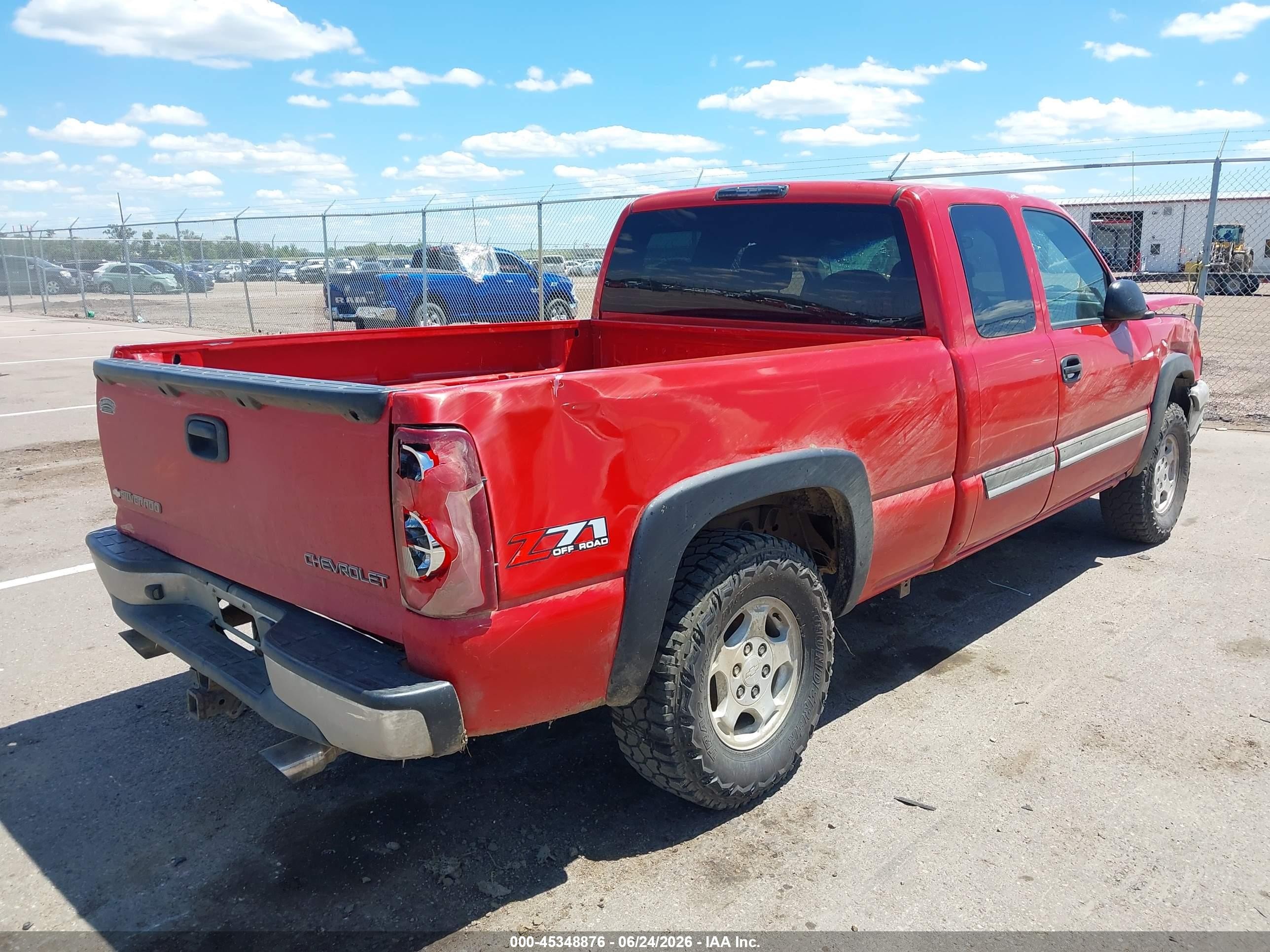 2003 Chevrolet Silverado 1500 Ls Красный vin: 2GCEK19T931381696