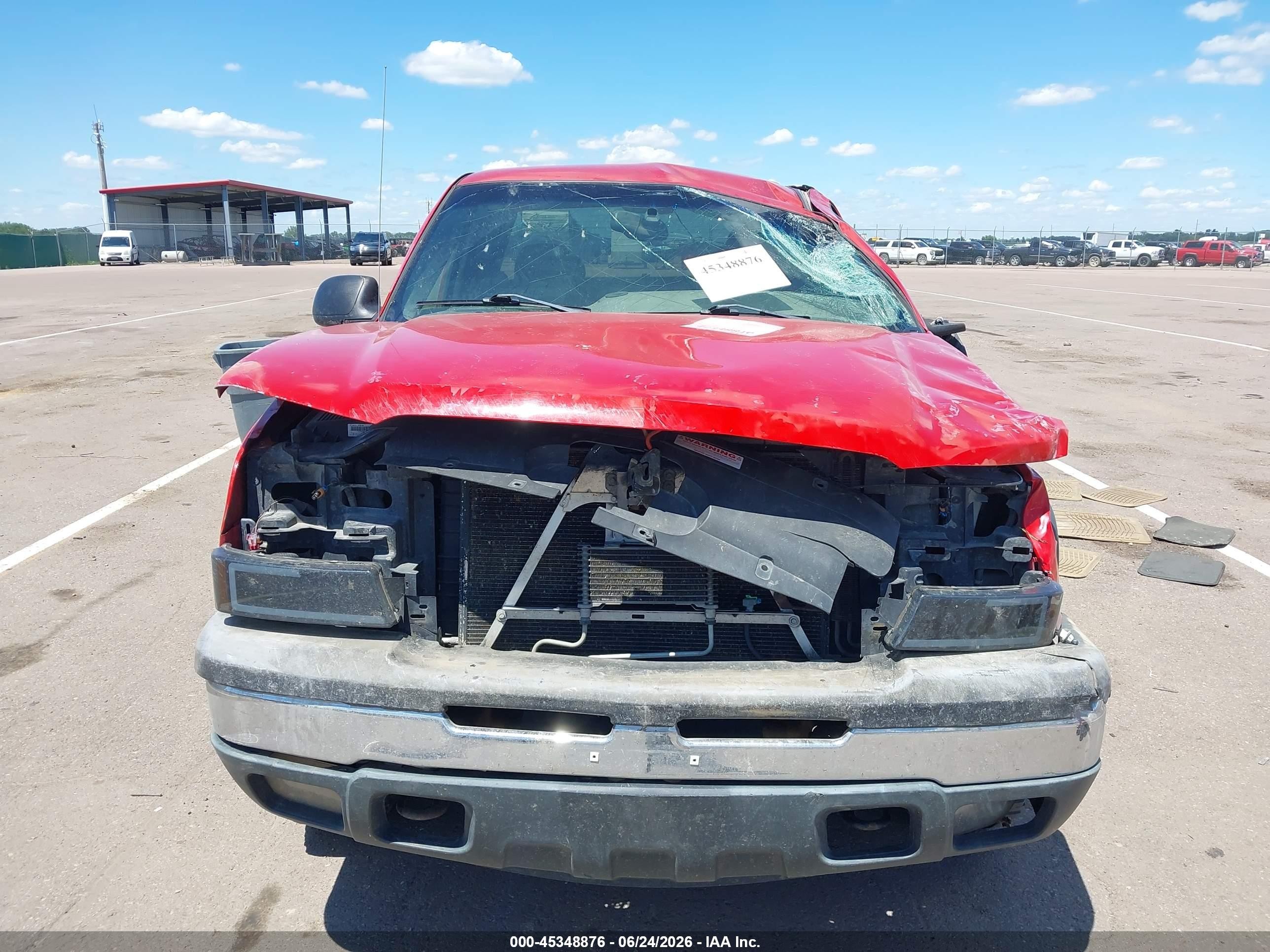2003 Chevrolet Silverado 1500 Ls Красный vin: 2GCEK19T931381696