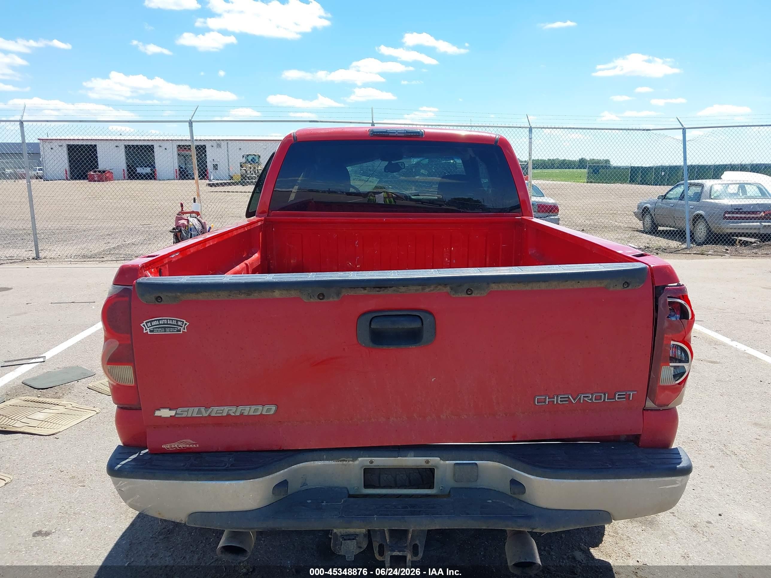 2003 Chevrolet Silverado 1500 Ls Красный vin: 2GCEK19T931381696