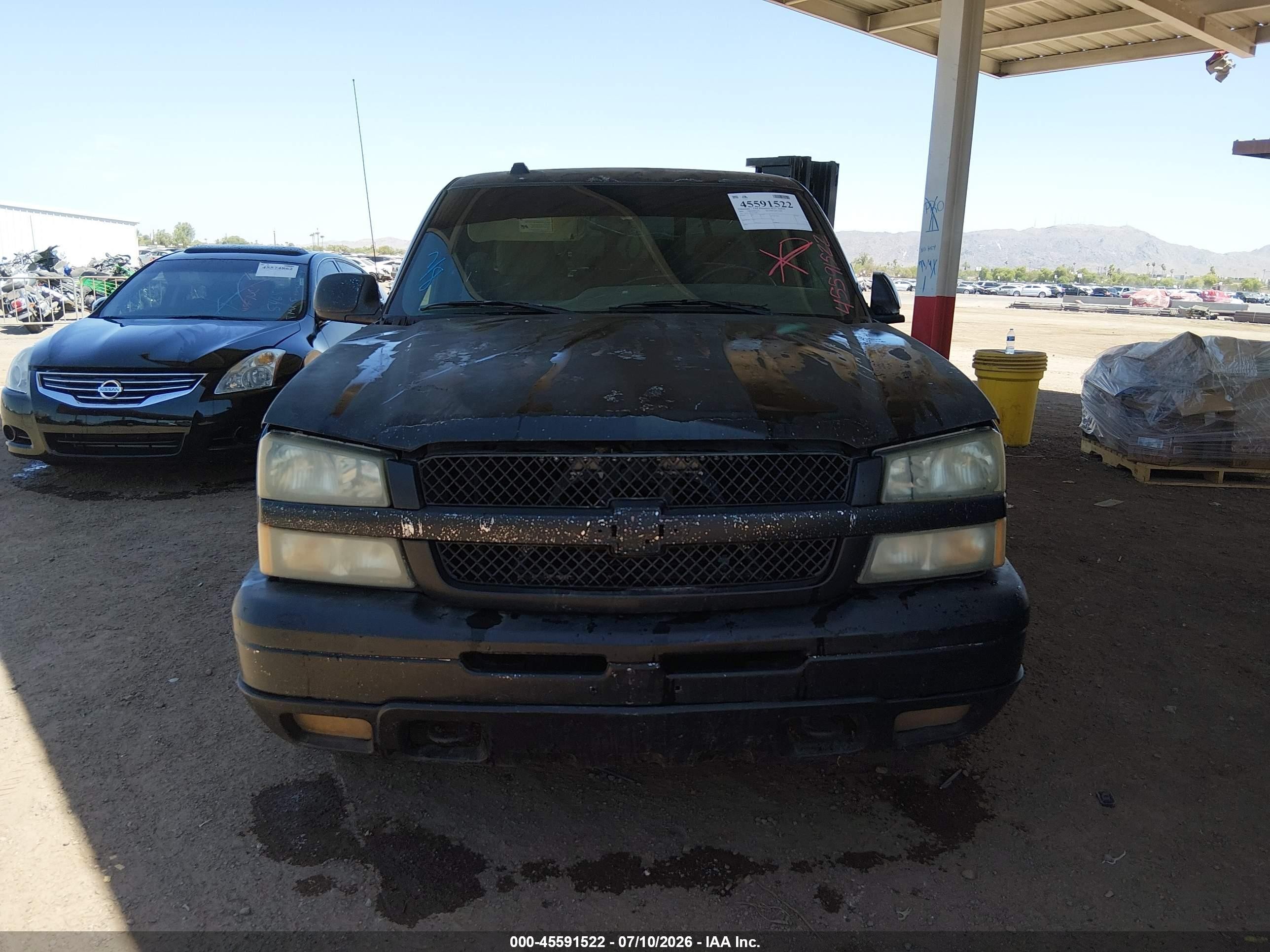2004 Chevrolet Silverado 1500 Z71 Black vin: 2GCEK19T941239821