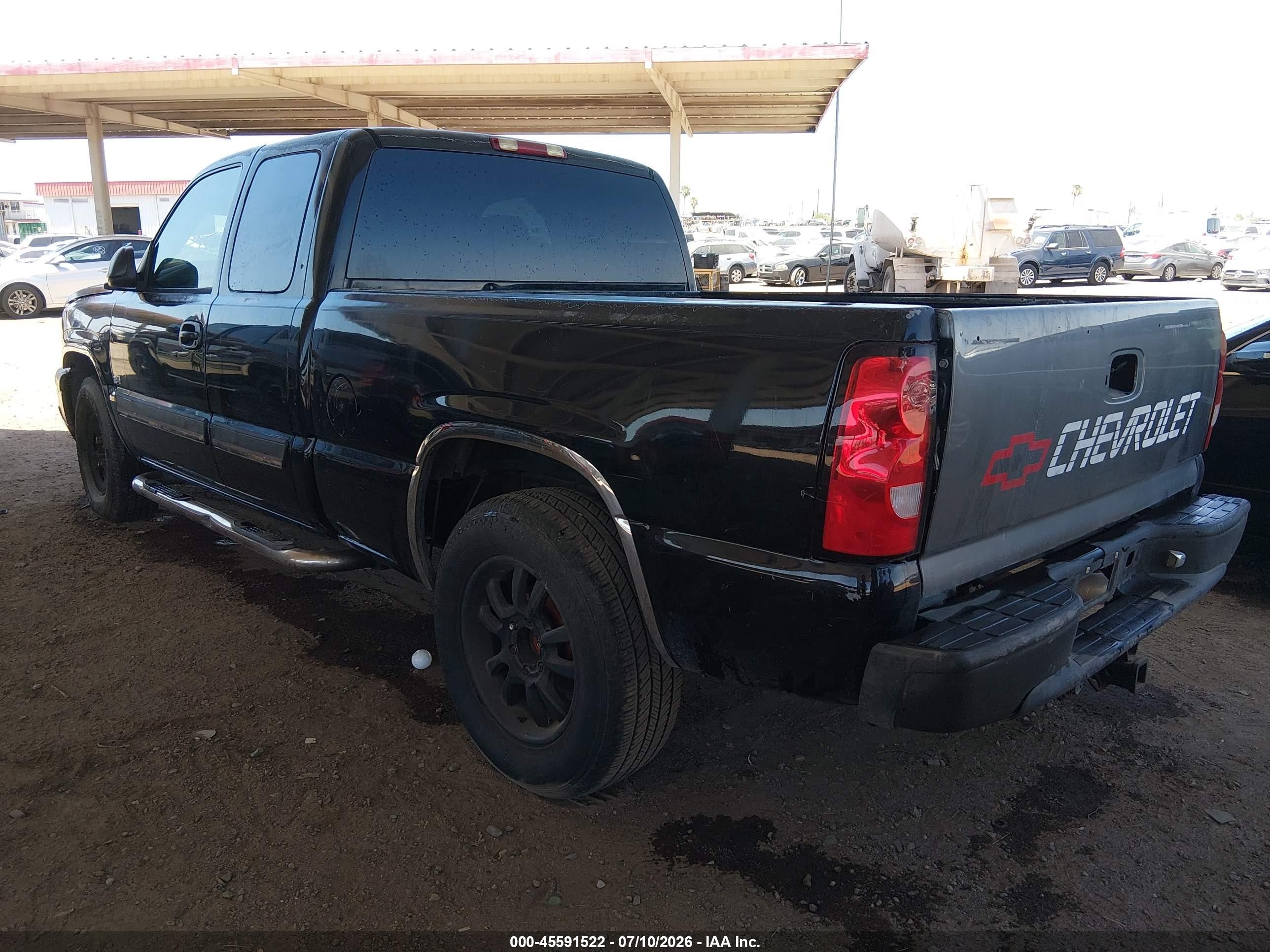 2004 Chevrolet Silverado 1500 Z71 Black vin: 2GCEK19T941239821