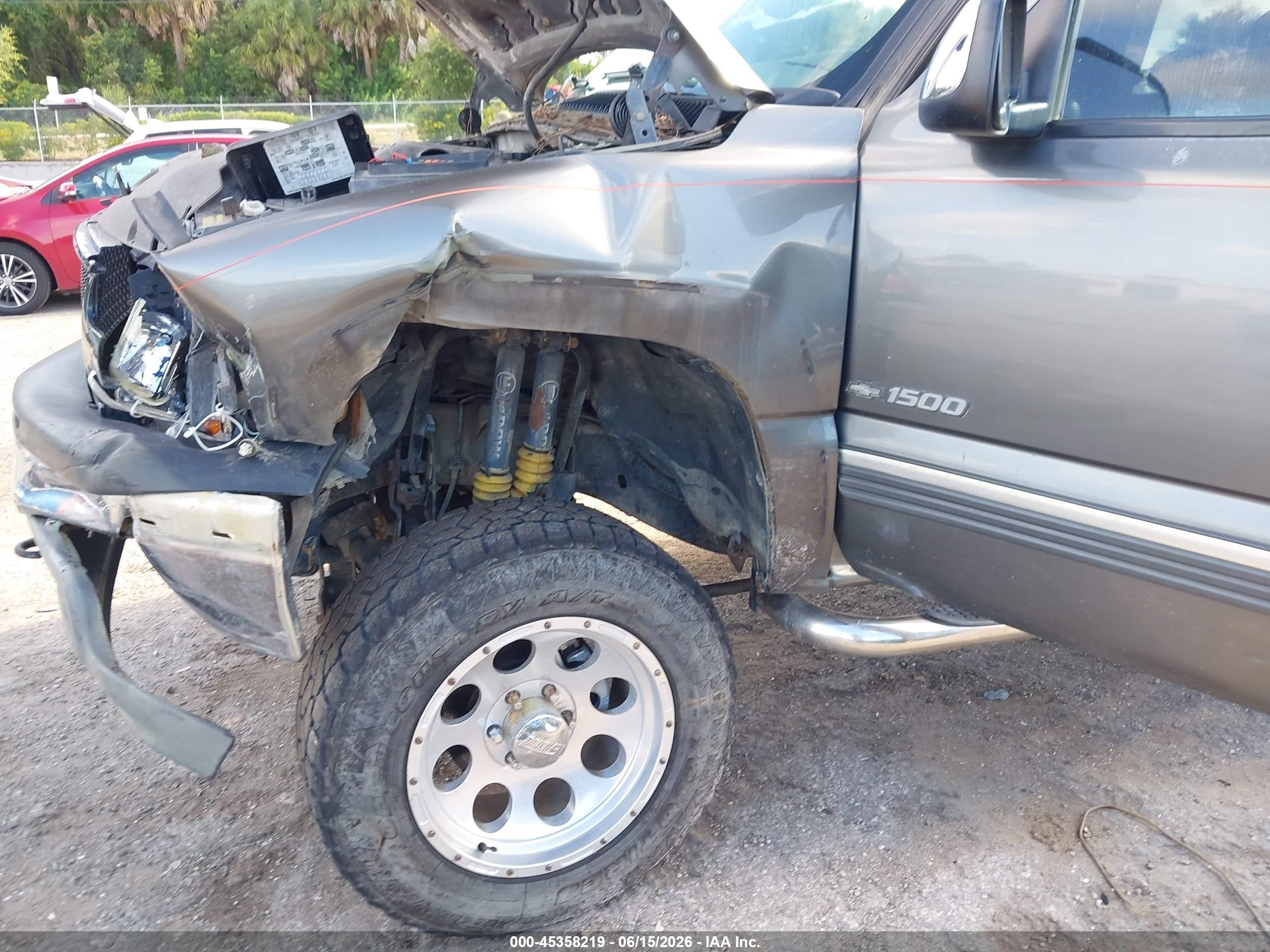 2001 Chevrolet Silverado 1500 Lt Gray vin: 2GCEK19TX11367786
