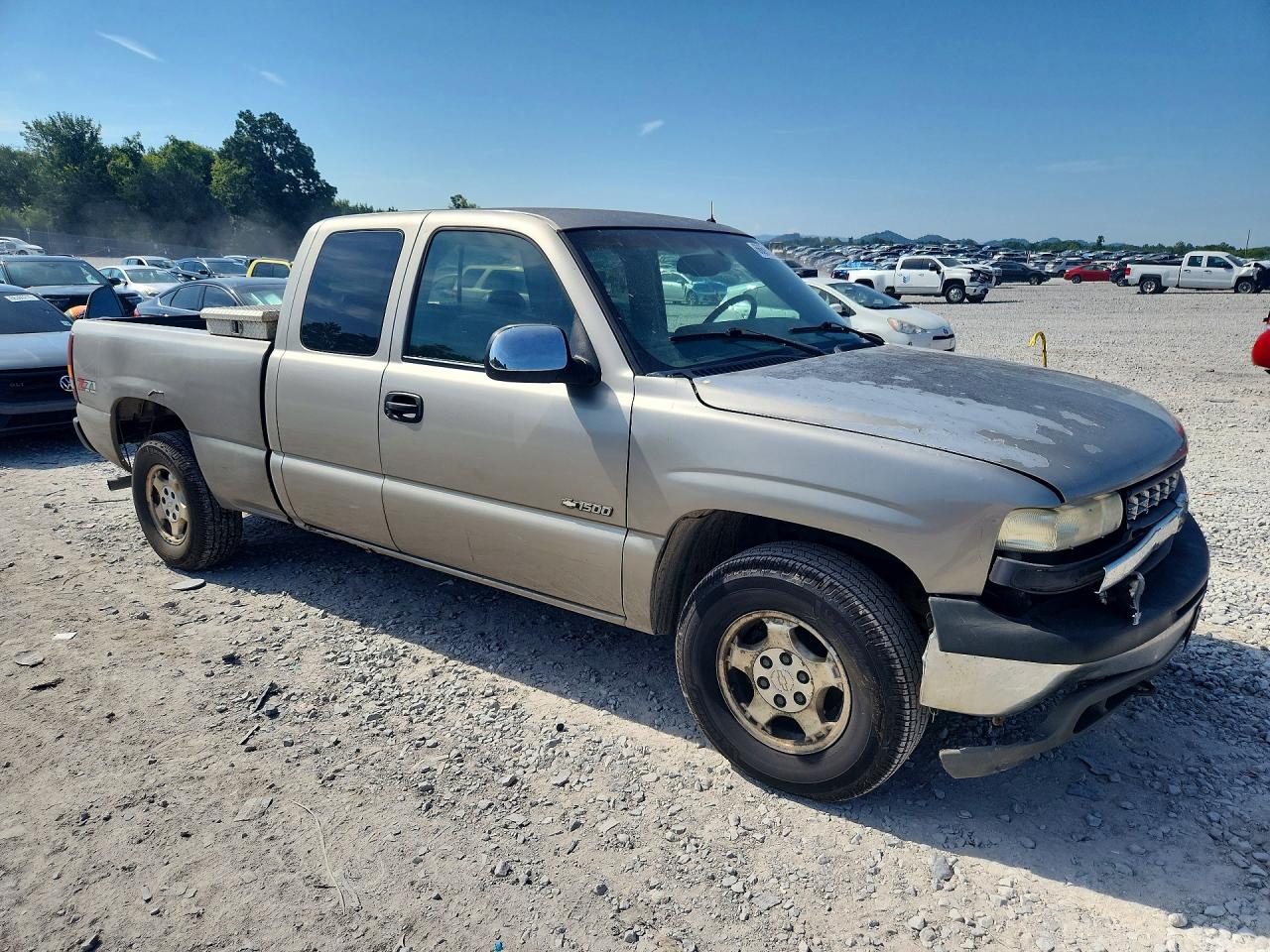 2002 Chevrolet Silverado K1500 Tan vin: 2GCEK19TX21328861