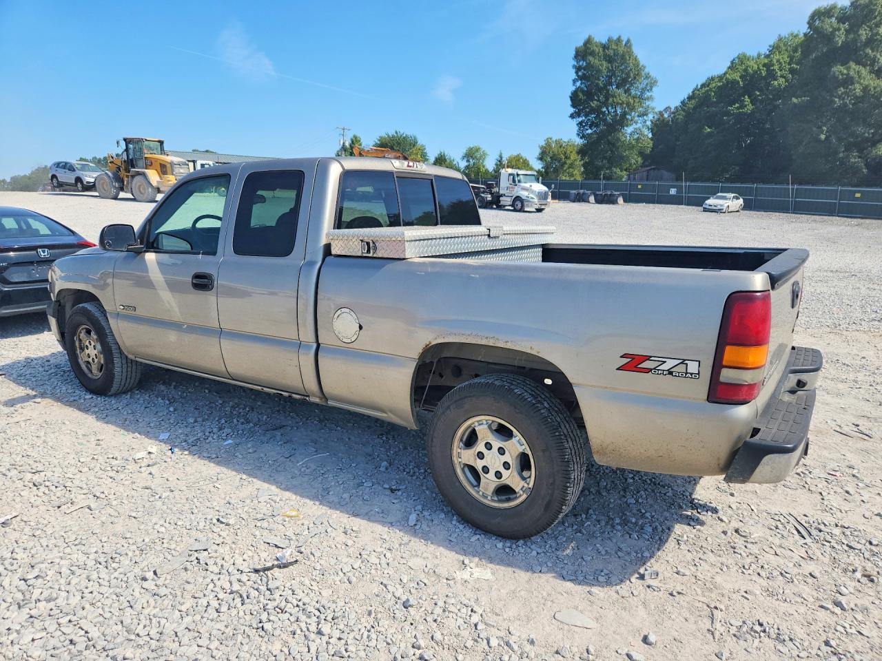 2002 Chevrolet Silverado K1500 Tan vin: 2GCEK19TX21328861