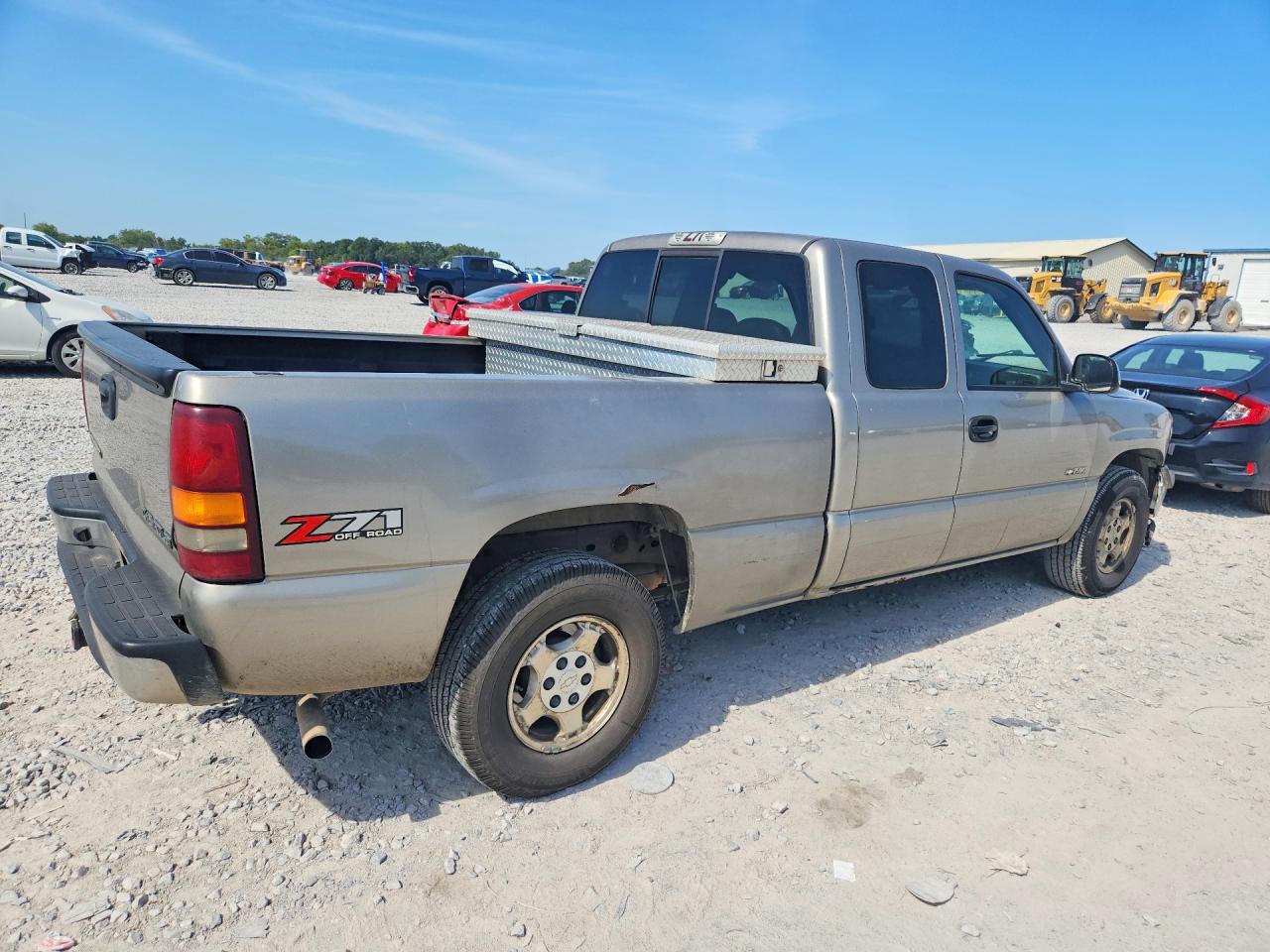 2002 Chevrolet Silverado K1500 Tan vin: 2GCEK19TX21328861