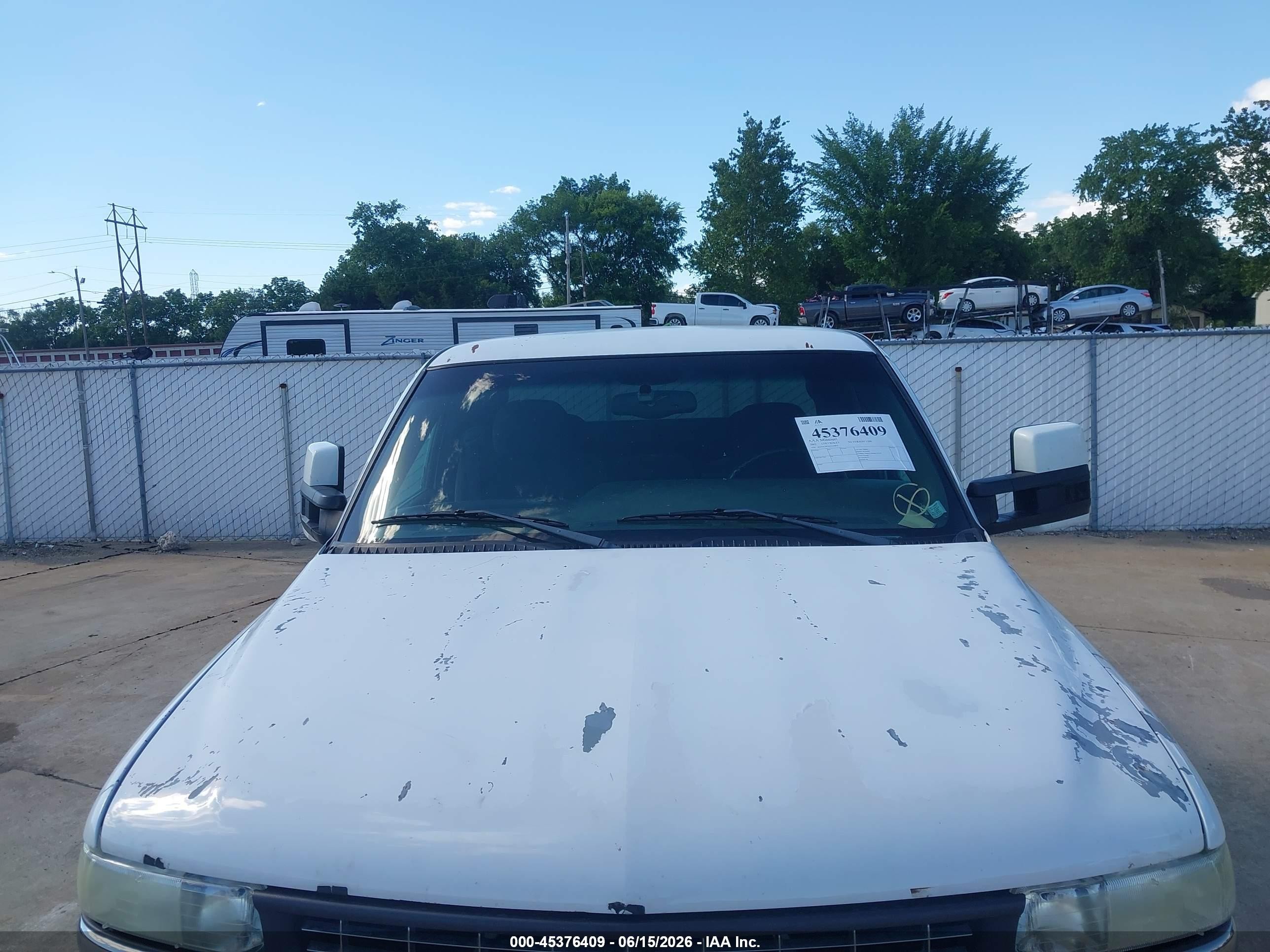 2002 Chevrolet Silverado 1500 Ls White vin: 2GCEK19TX21339875