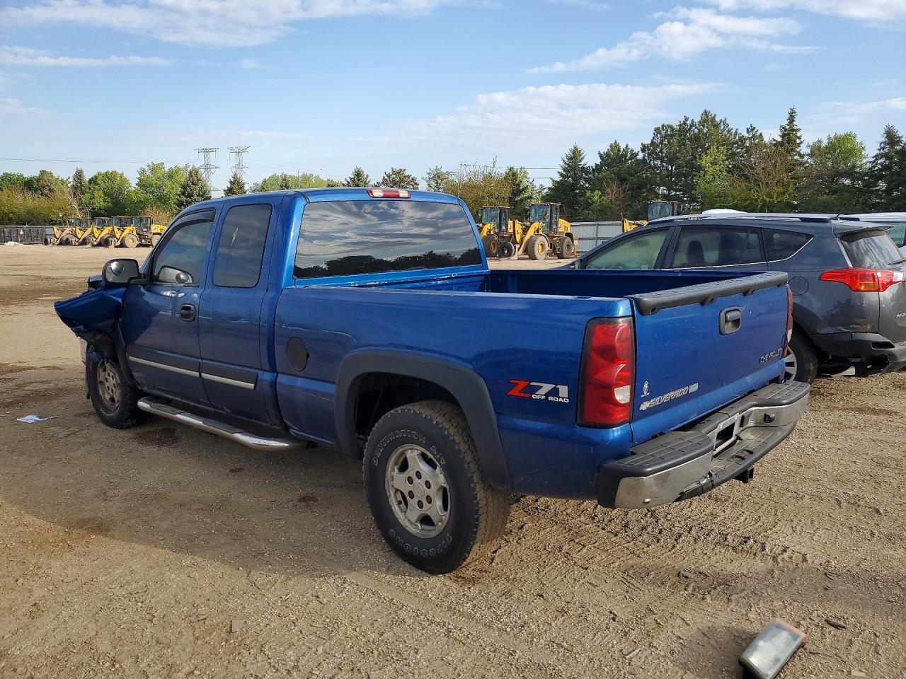 2003 Chevrolet Silverado K1500 Blue vin: 2GCEK19TX31116138