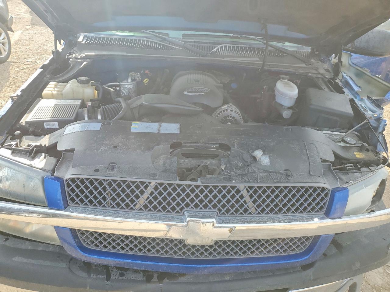 2003 Chevrolet Silverado K1500 Blue vin: 2GCEK19TX31116138