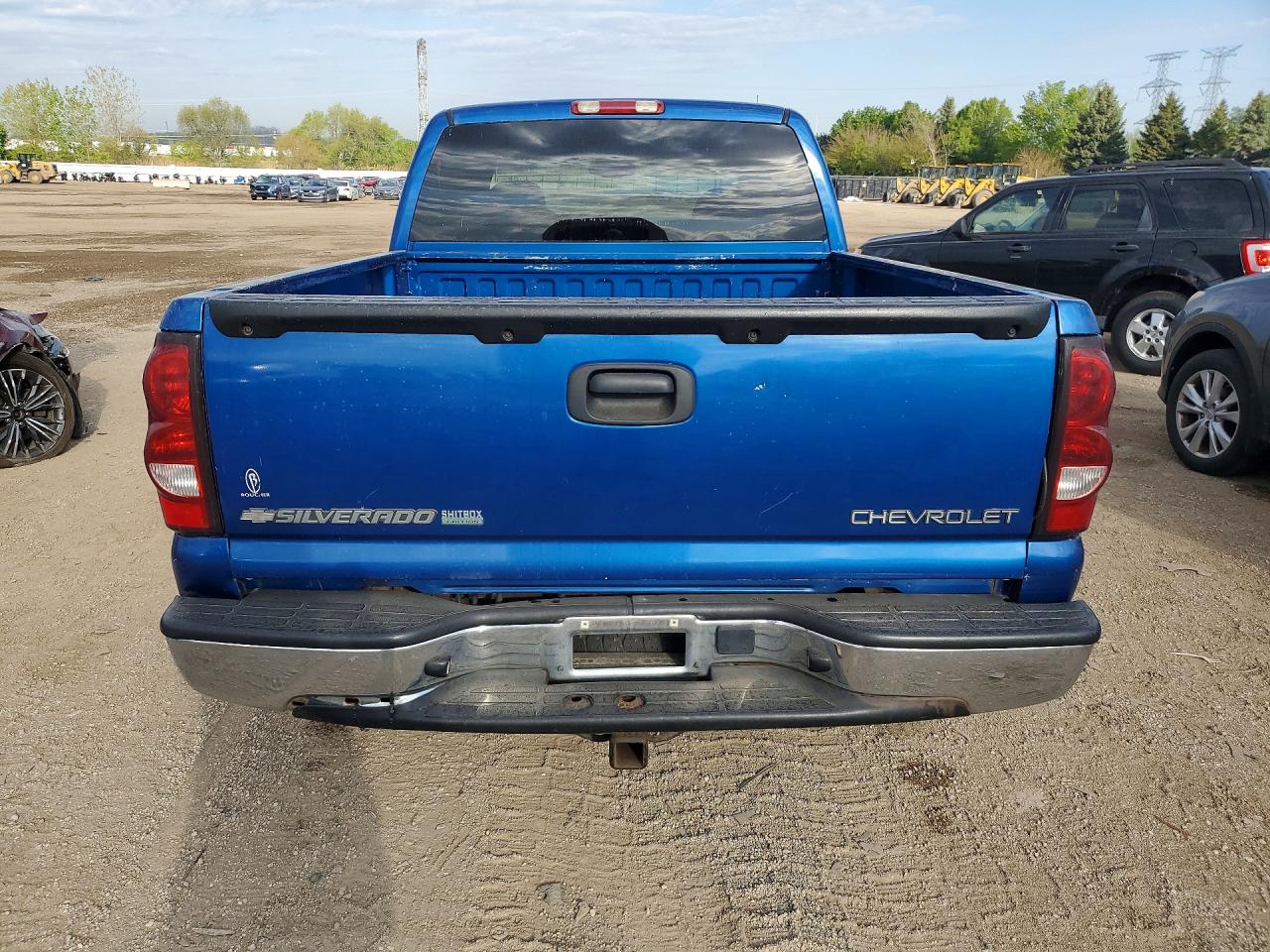 2003 Chevrolet Silverado K1500 Blue vin: 2GCEK19TX31116138