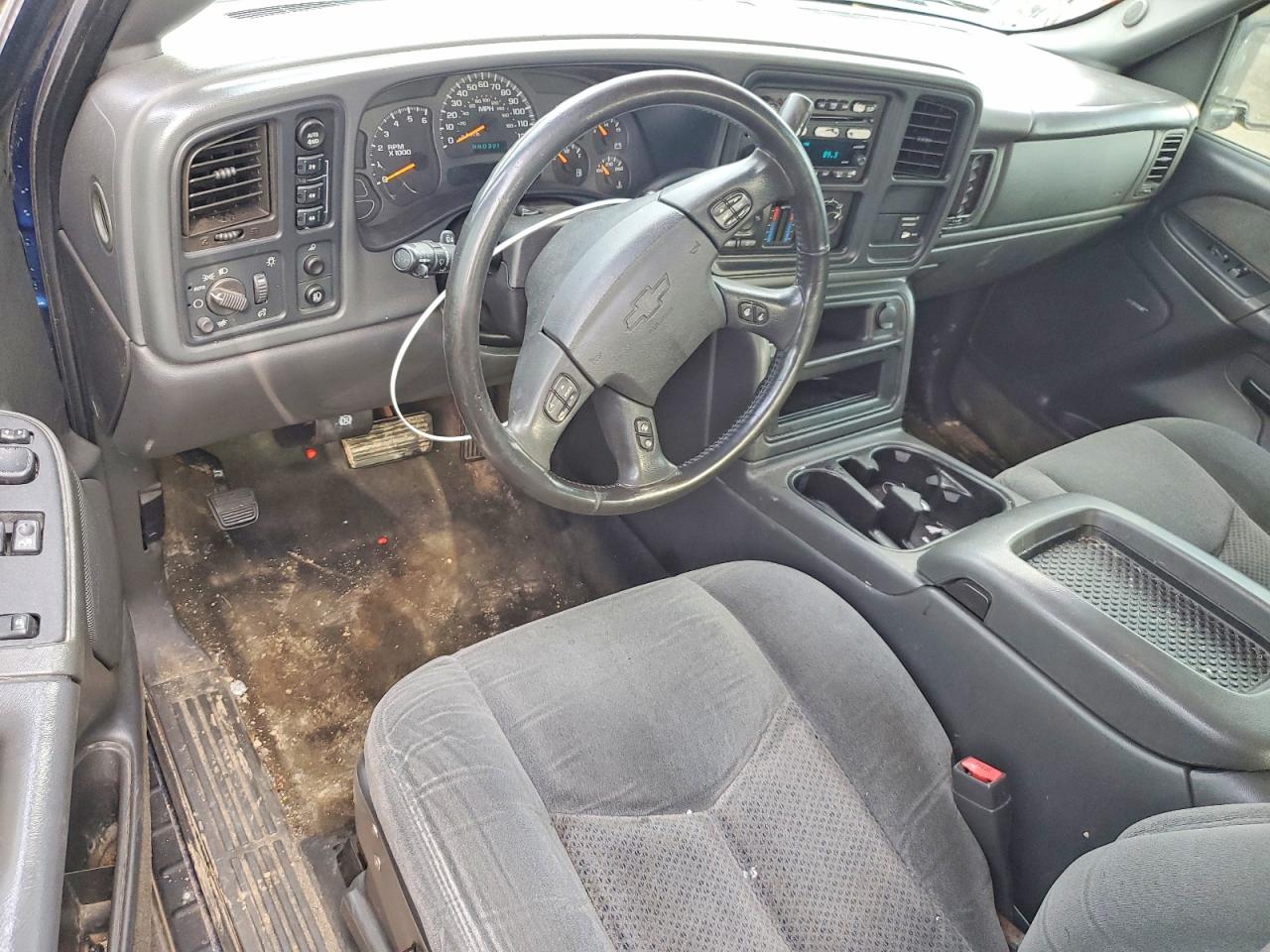 2003 Chevrolet Silverado K1500 Blue vin: 2GCEK19TX31116138