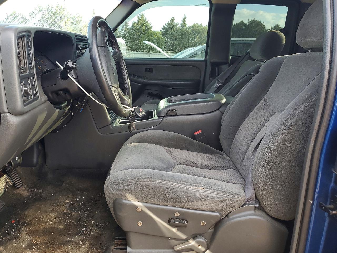 2003 Chevrolet Silverado K1500 Blue vin: 2GCEK19TX31116138