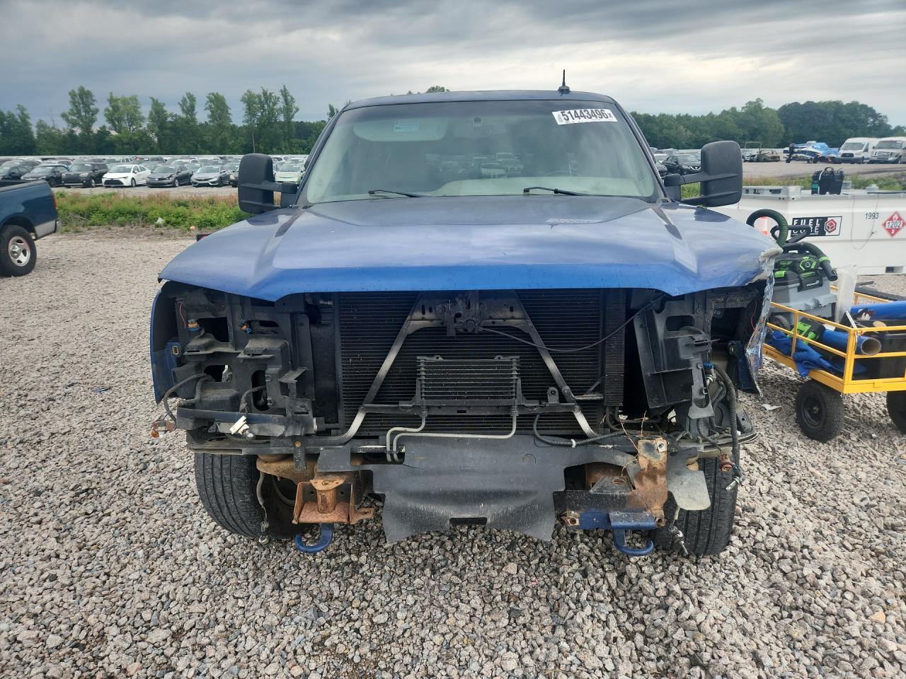 2003 Chevrolet Silverado K1500 Blue vin: 2GCEK19TX31122215