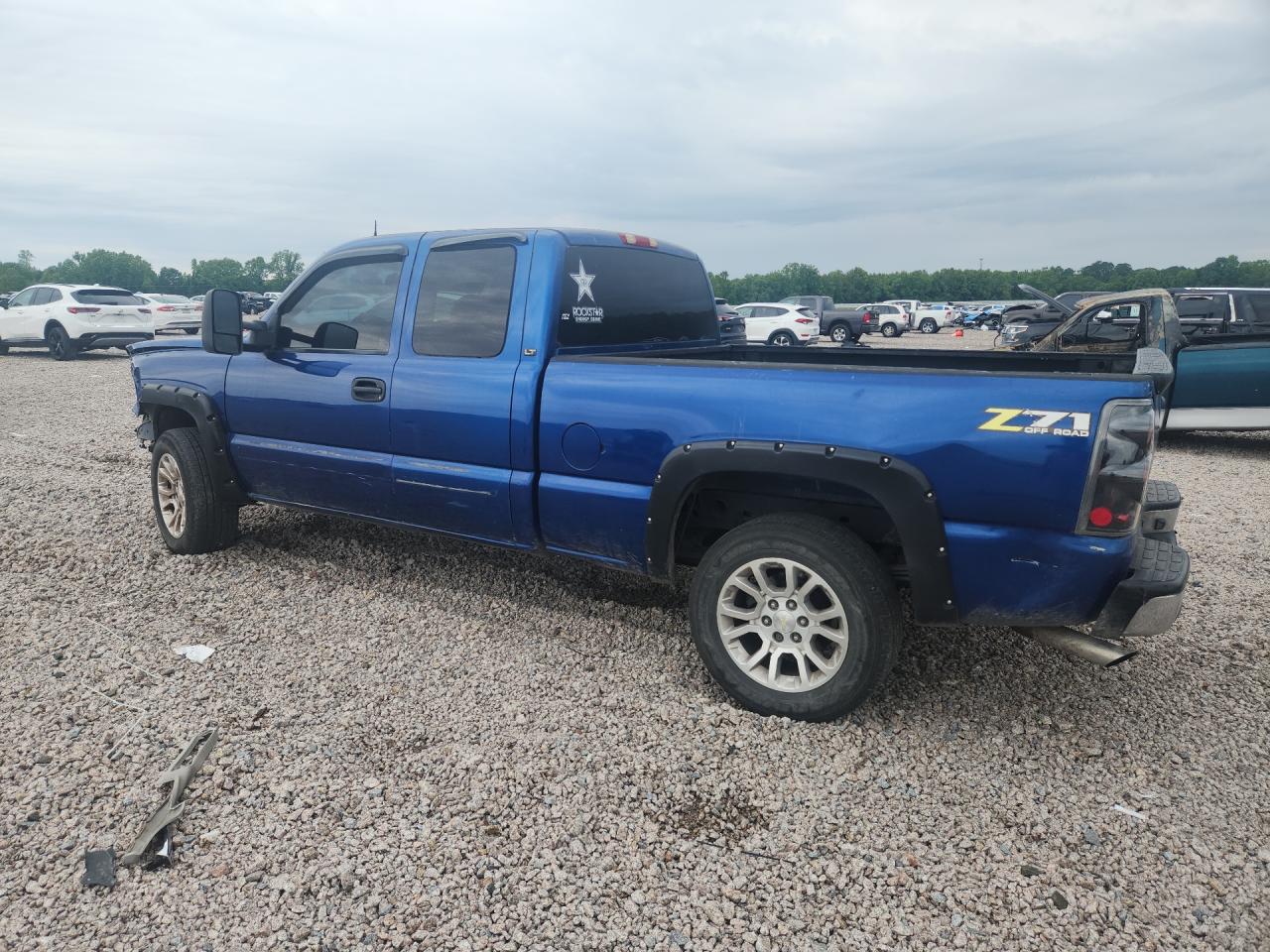 2003 Chevrolet Silverado K1500 Blue vin: 2GCEK19TX31122215