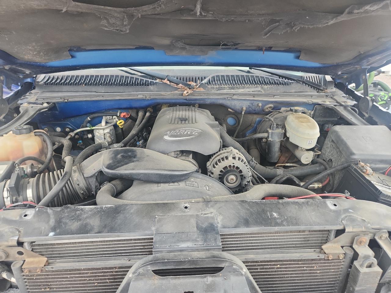 2003 Chevrolet Silverado K1500 Blue vin: 2GCEK19TX31122215