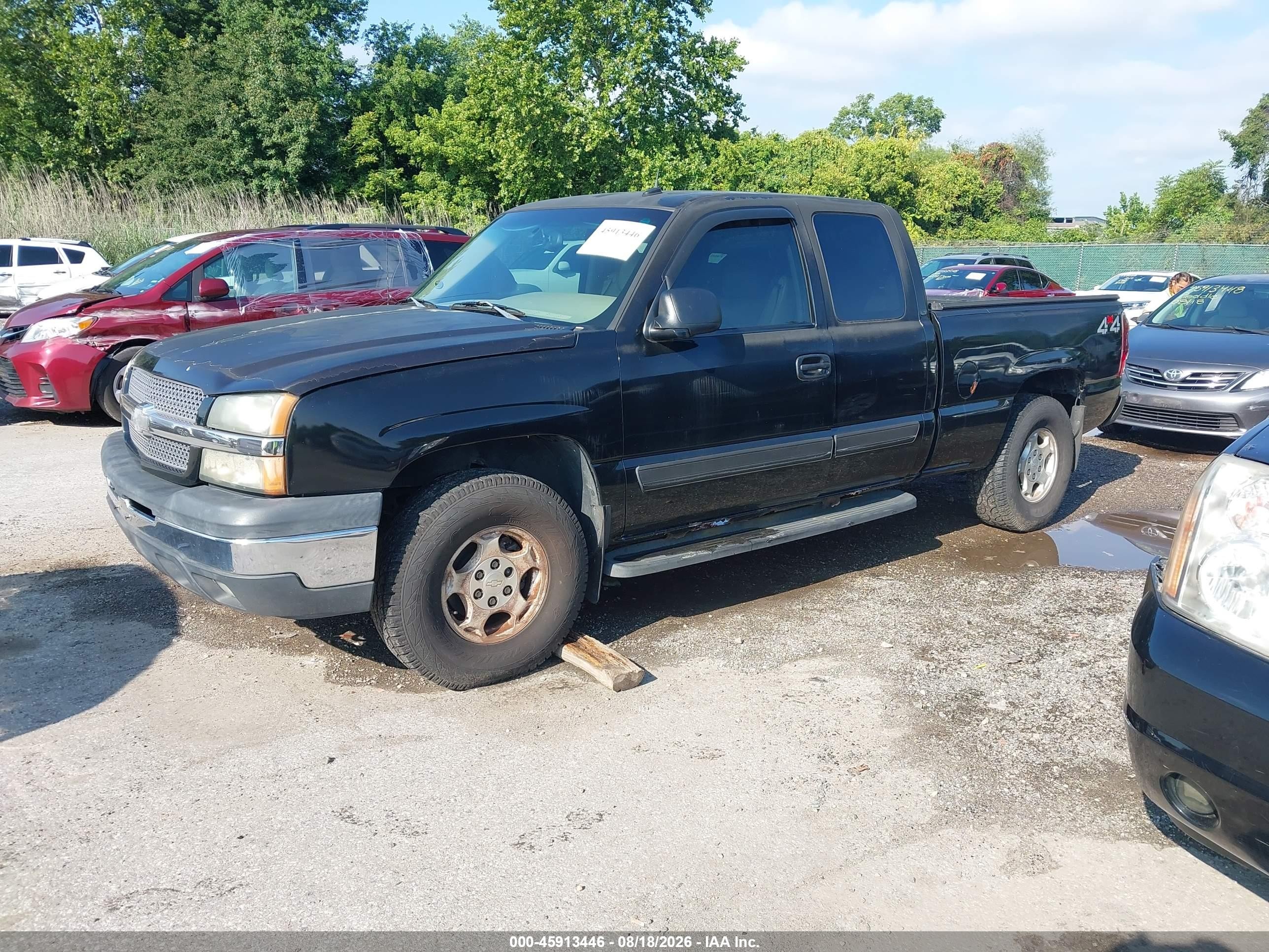 2003 Chevrolet Silverado 1500 Lt Black vin: 2GCEK19TX31174444