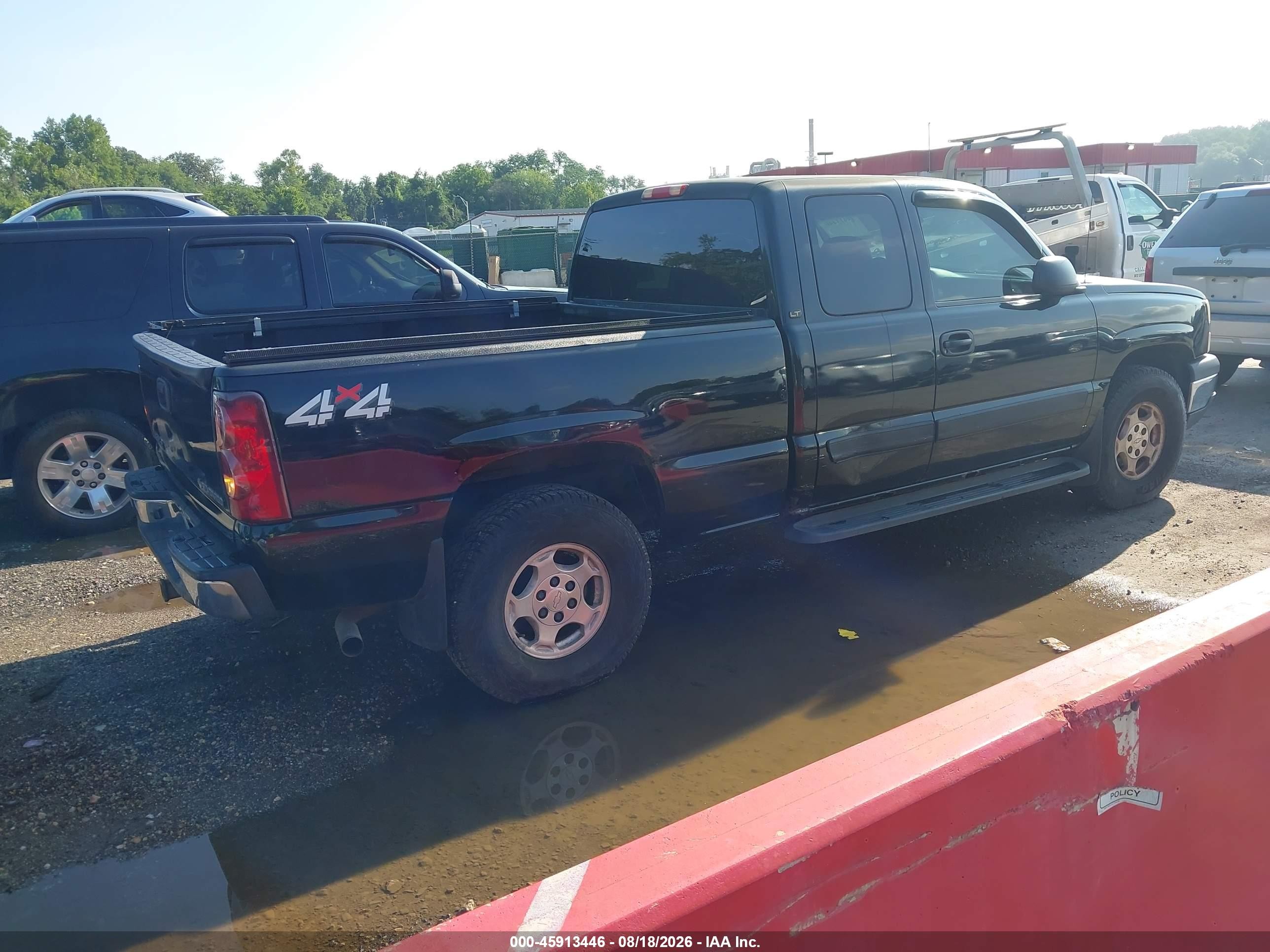 2003 Chevrolet Silverado 1500 Lt Black vin: 2GCEK19TX31174444