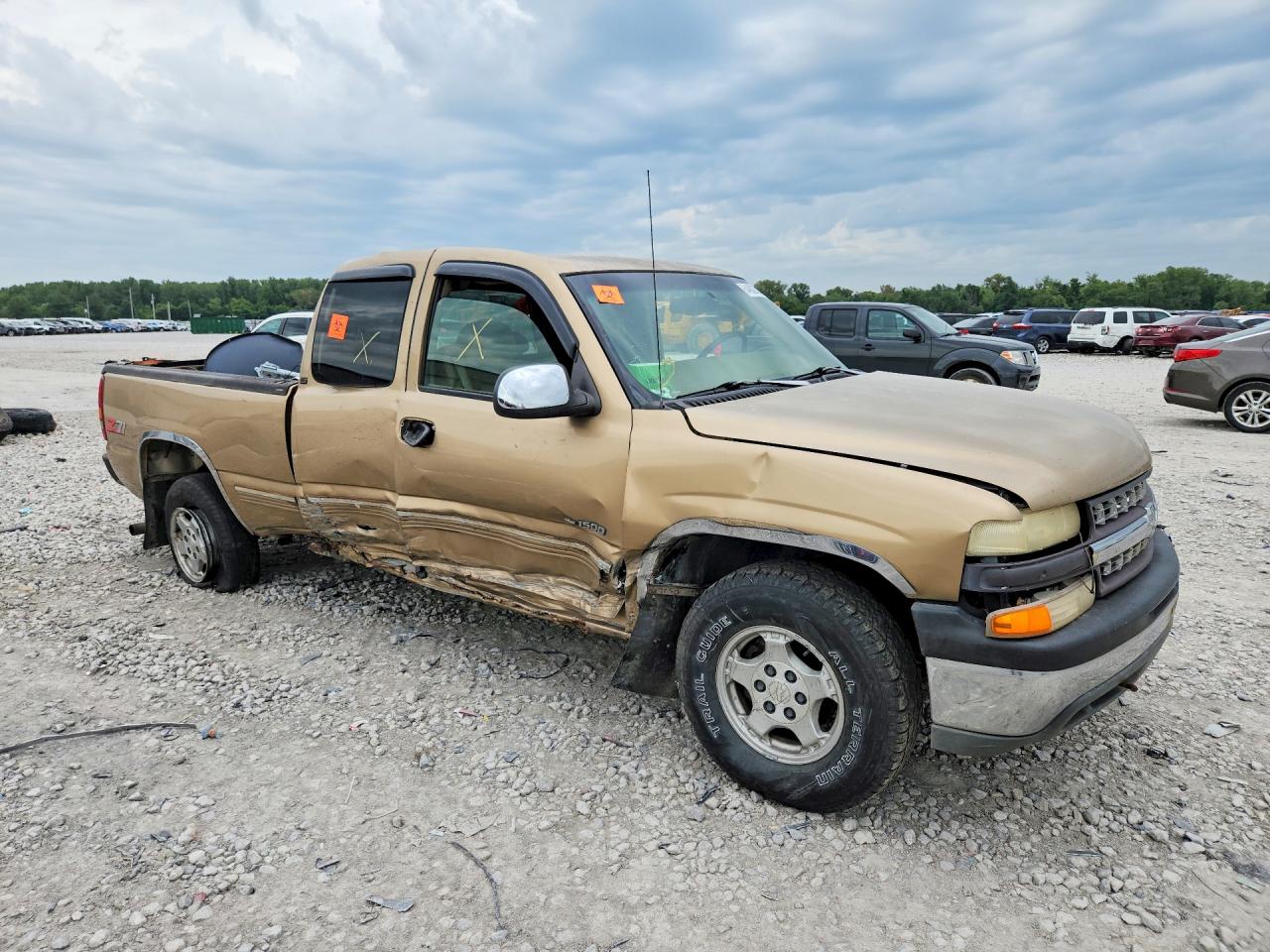 1999 Chevrolet Silverado K1500 Gold vin: 2GCEK19TXX1207786