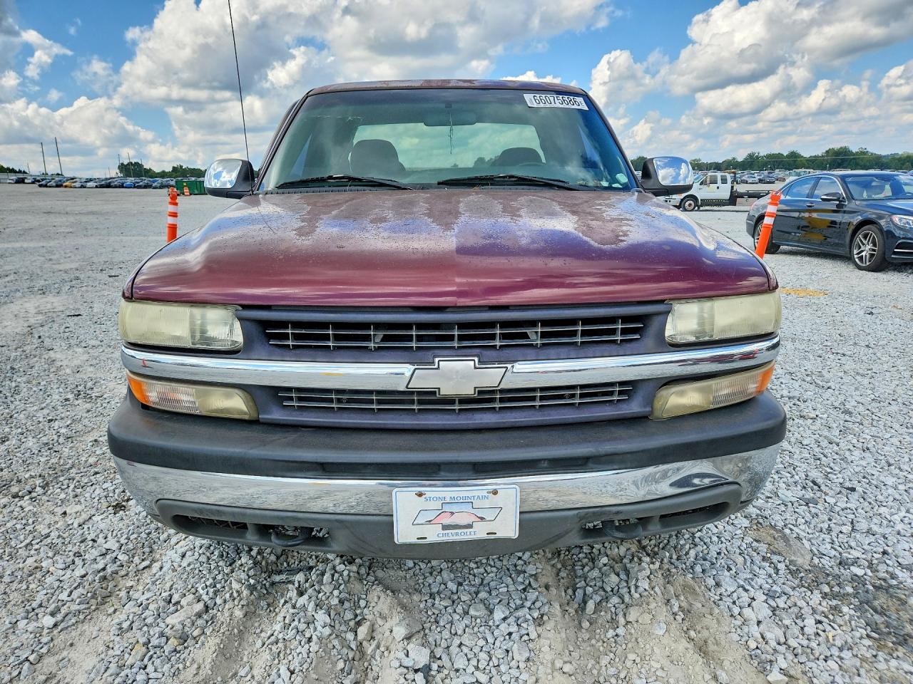 2000 Chevrolet Silverado K1500 Темно-бордовый vin: 2GCEK19TXY1256181