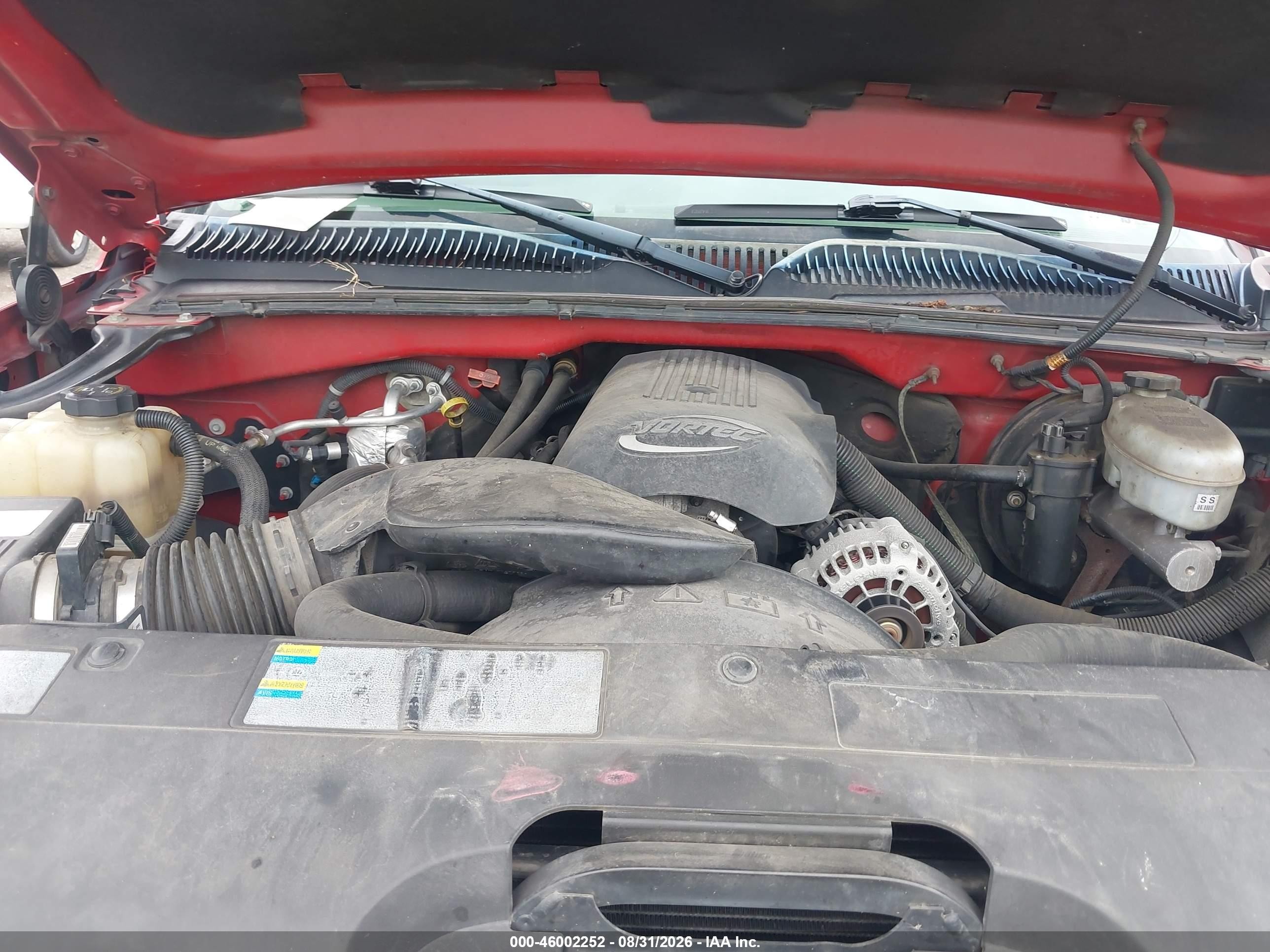 2004 Chevrolet Silverado 1500 Work Truck Красный vin: 2GCEK19V141113373