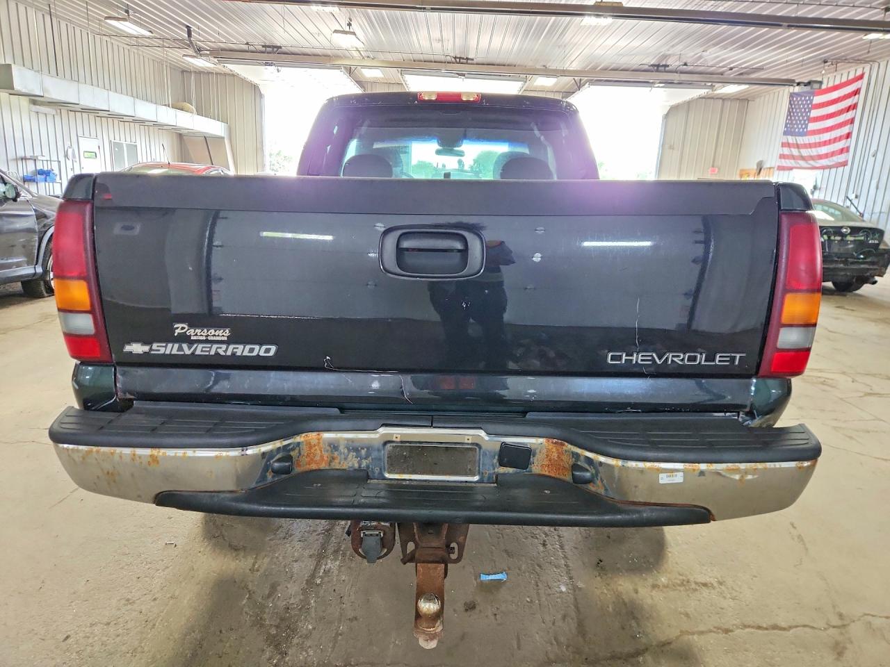 2002 Chevrolet Silverado K1500 Black vin: 2GCEK19V321251638