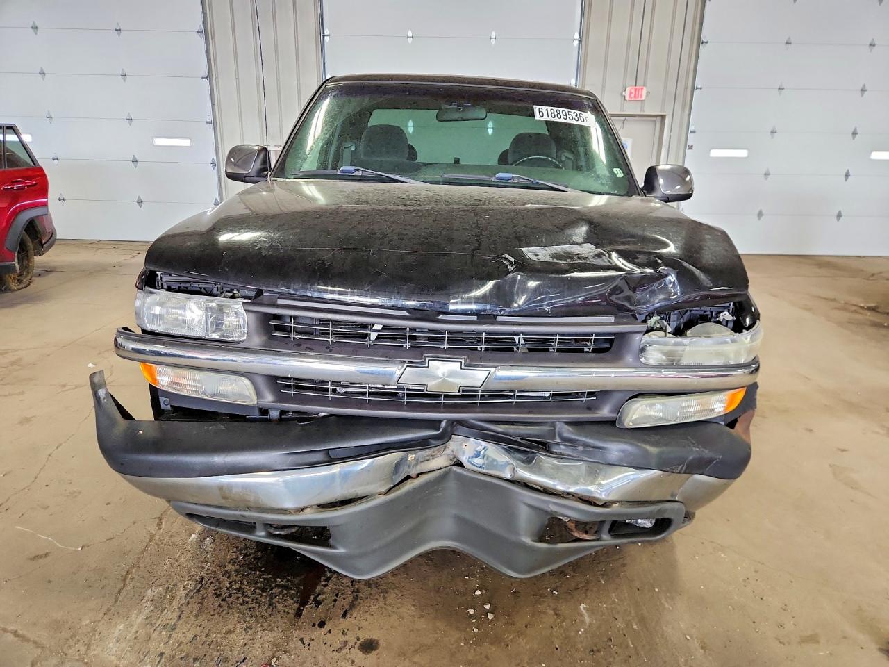 2002 Chevrolet Silverado K1500 Black vin: 2GCEK19V321251638