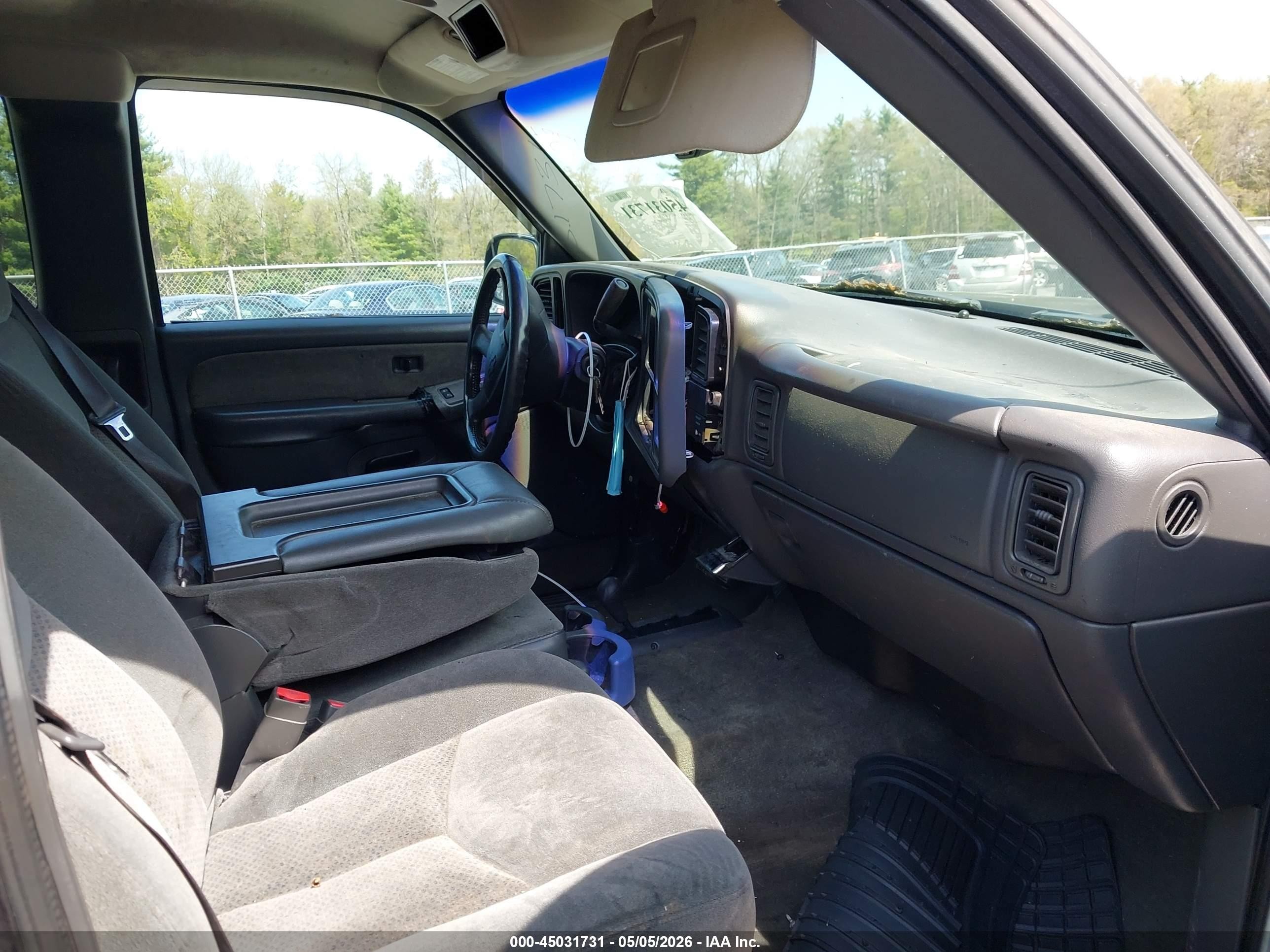 2003 Chevrolet Silverado 1500 Ls Gray vin: 2GCEK19V331254007