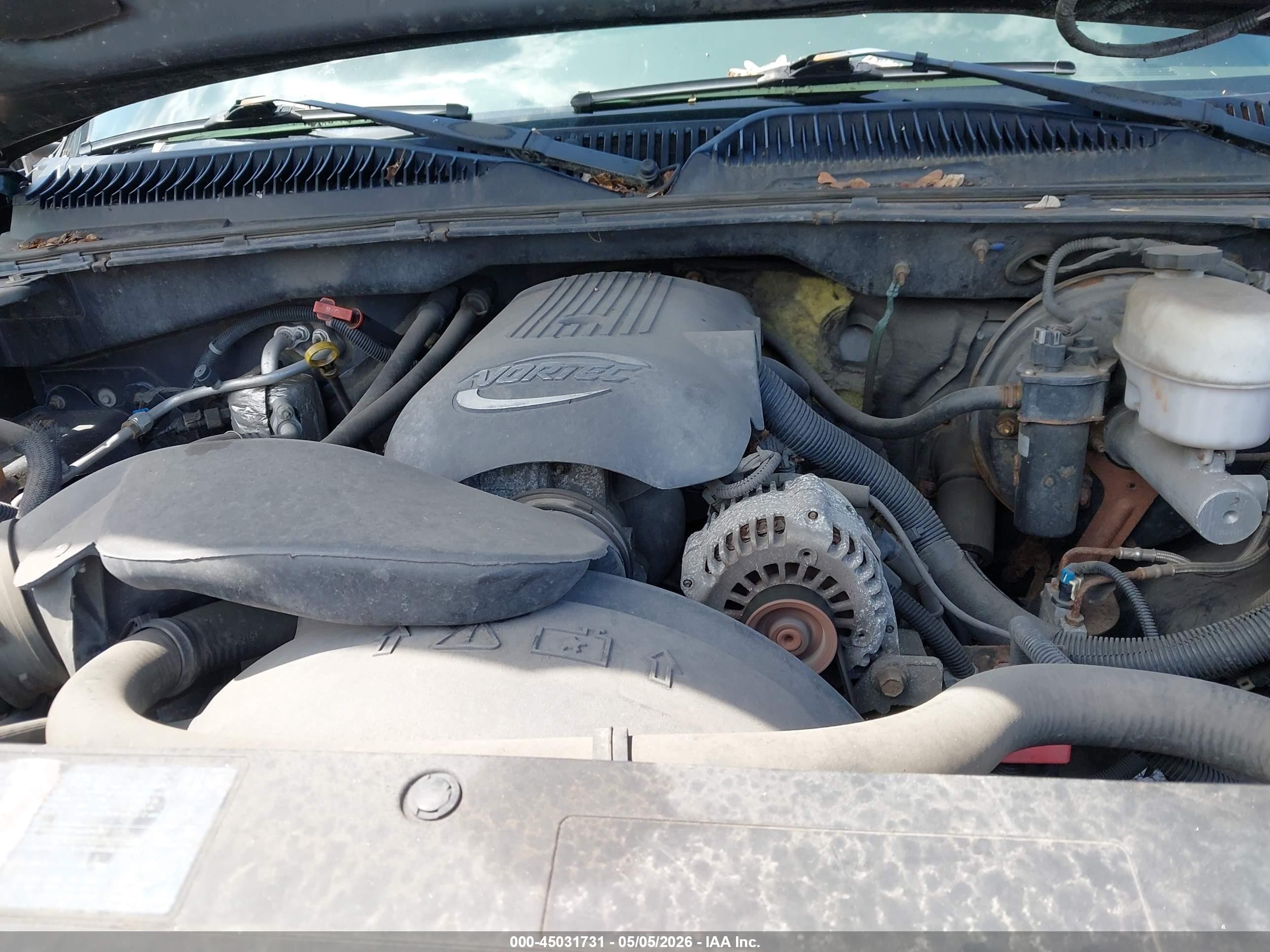 2003 Chevrolet Silverado 1500 Ls Gray vin: 2GCEK19V331254007