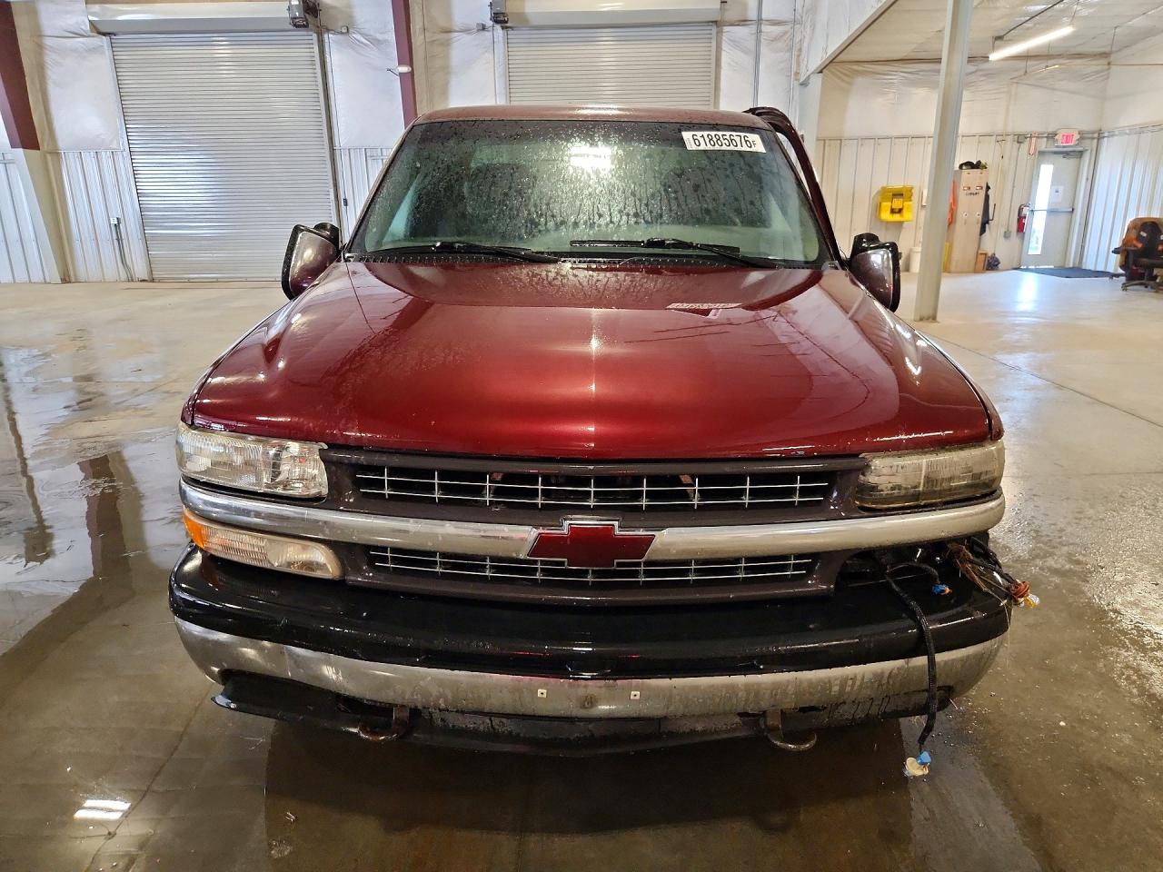 2001 Chevrolet Silverado K1500 Maroon vin: 2GCEK19V511401666