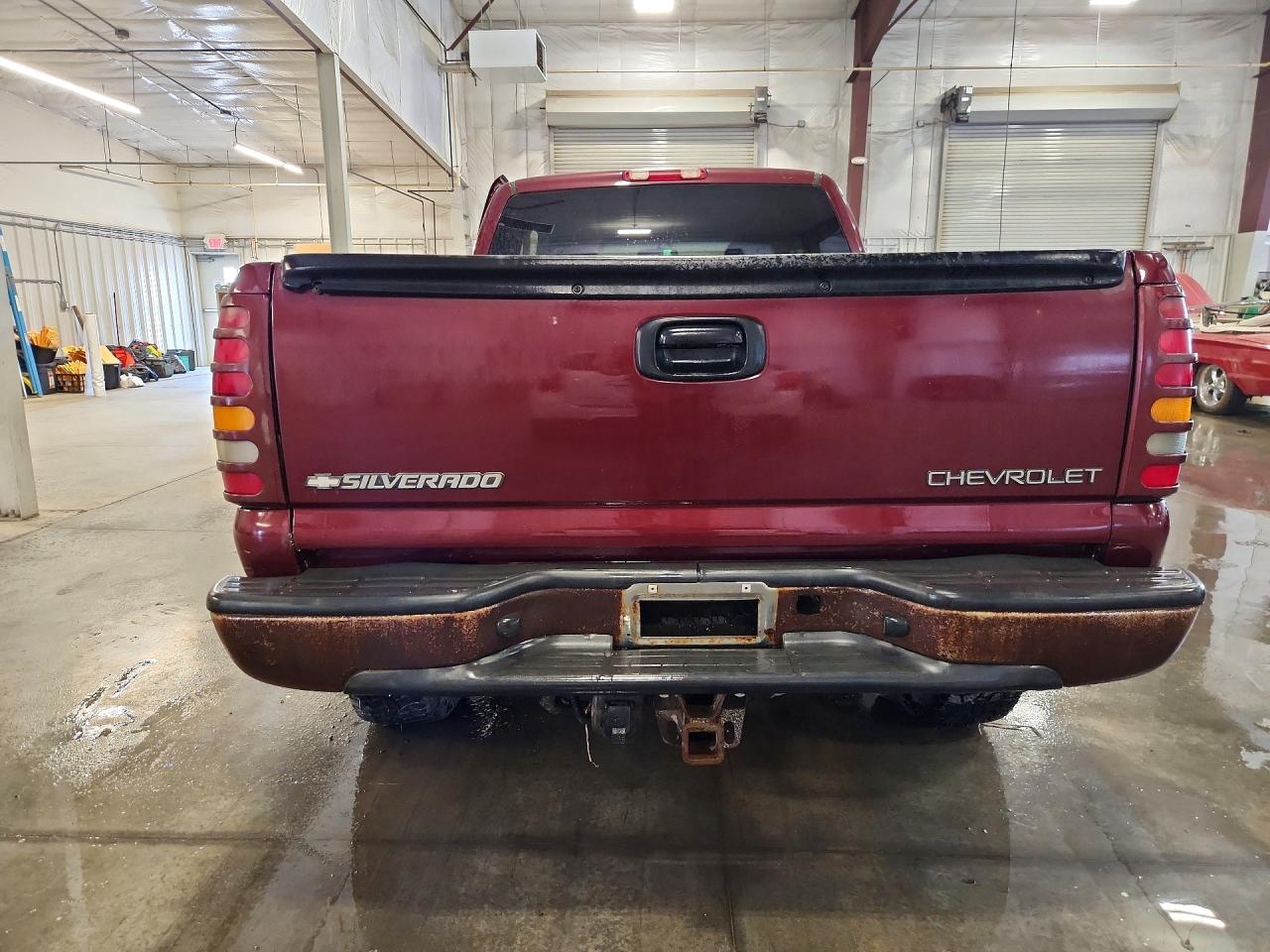 2001 Chevrolet Silverado K1500 Maroon vin: 2GCEK19V511401666