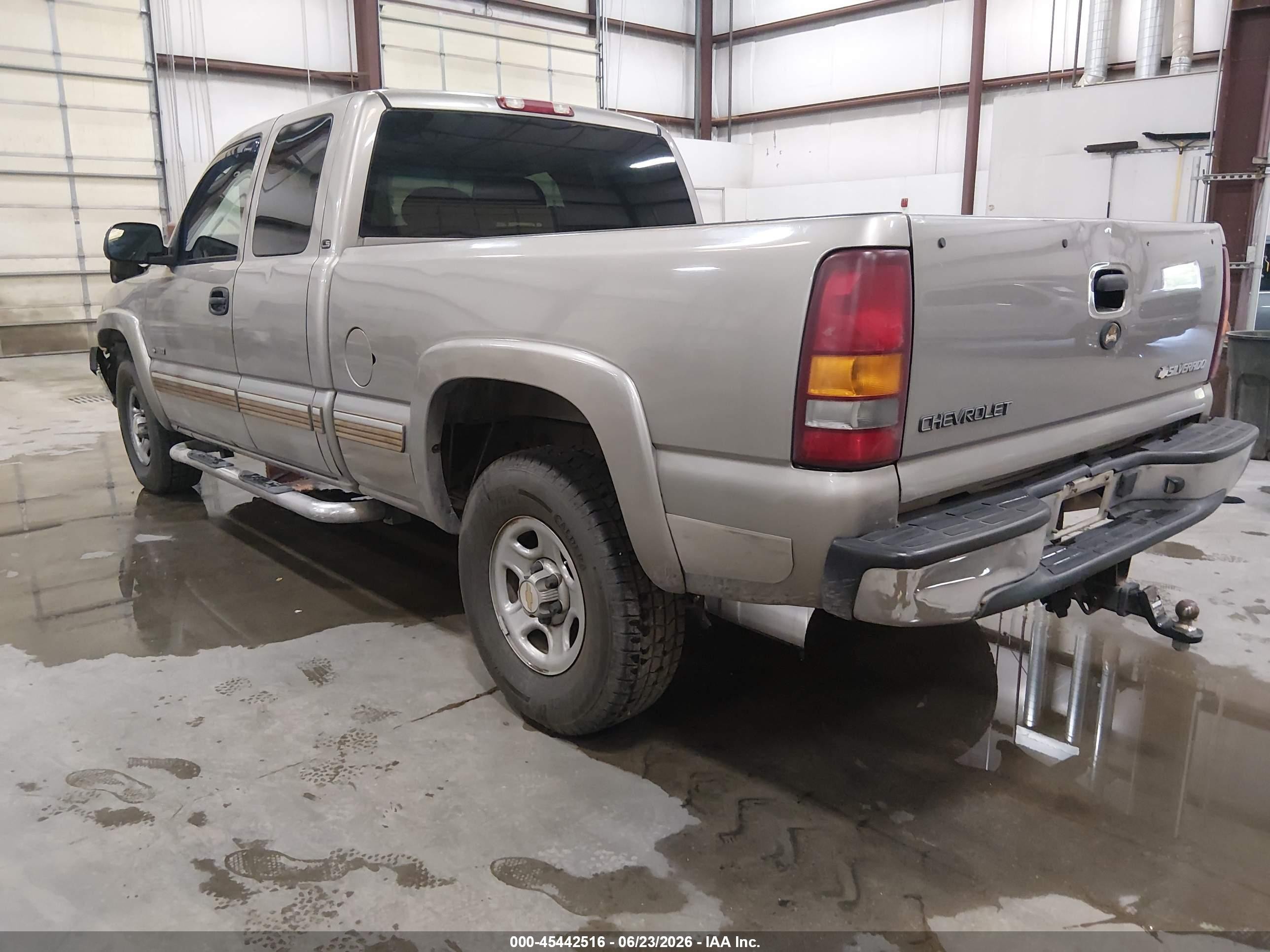 2002 Chevrolet Silverado 1500 Ls Brown vin: 2GCEK19V521190857