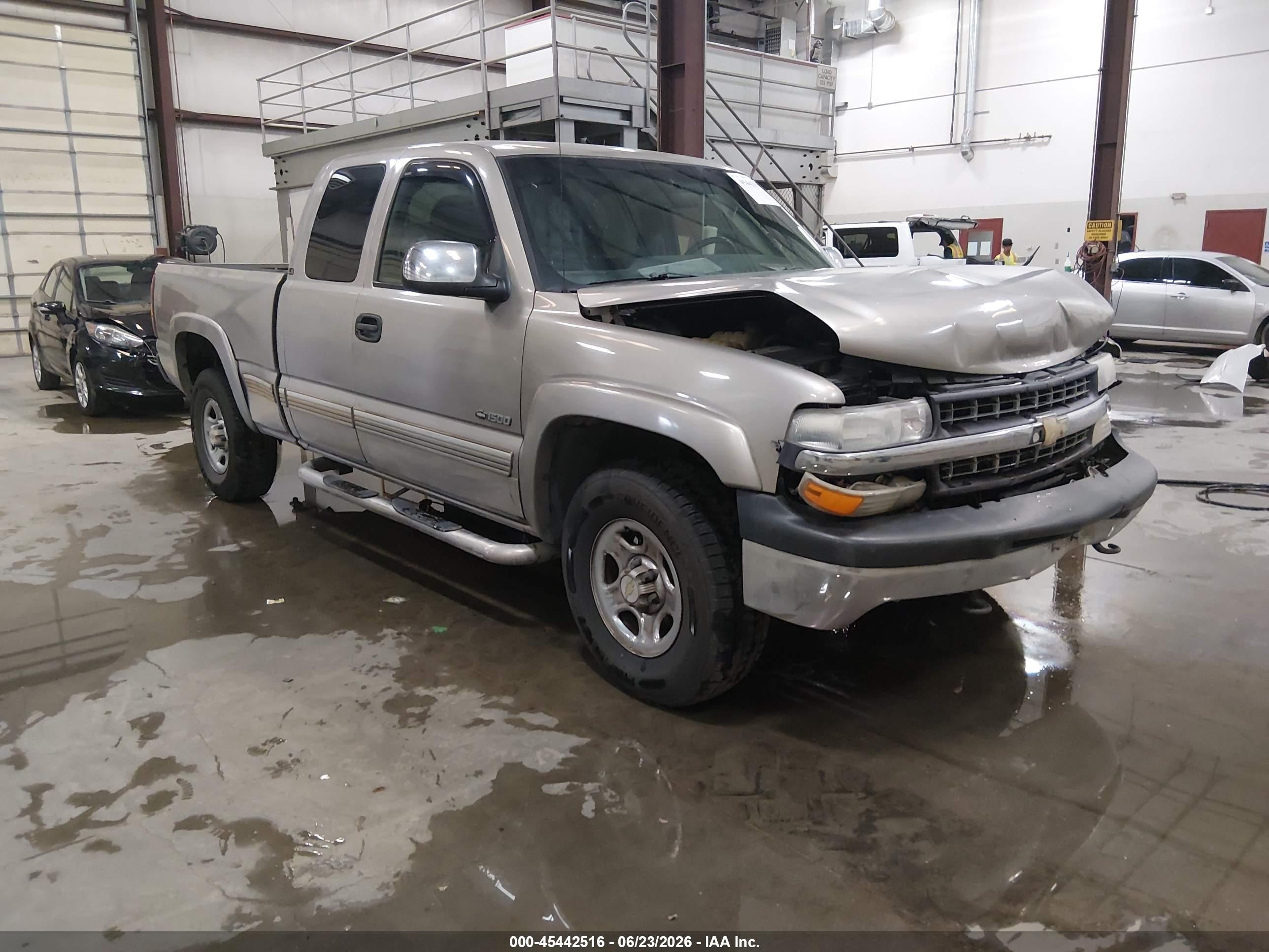 2002 Chevrolet Silverado 1500 Ls Brown vin: 2GCEK19V521190857