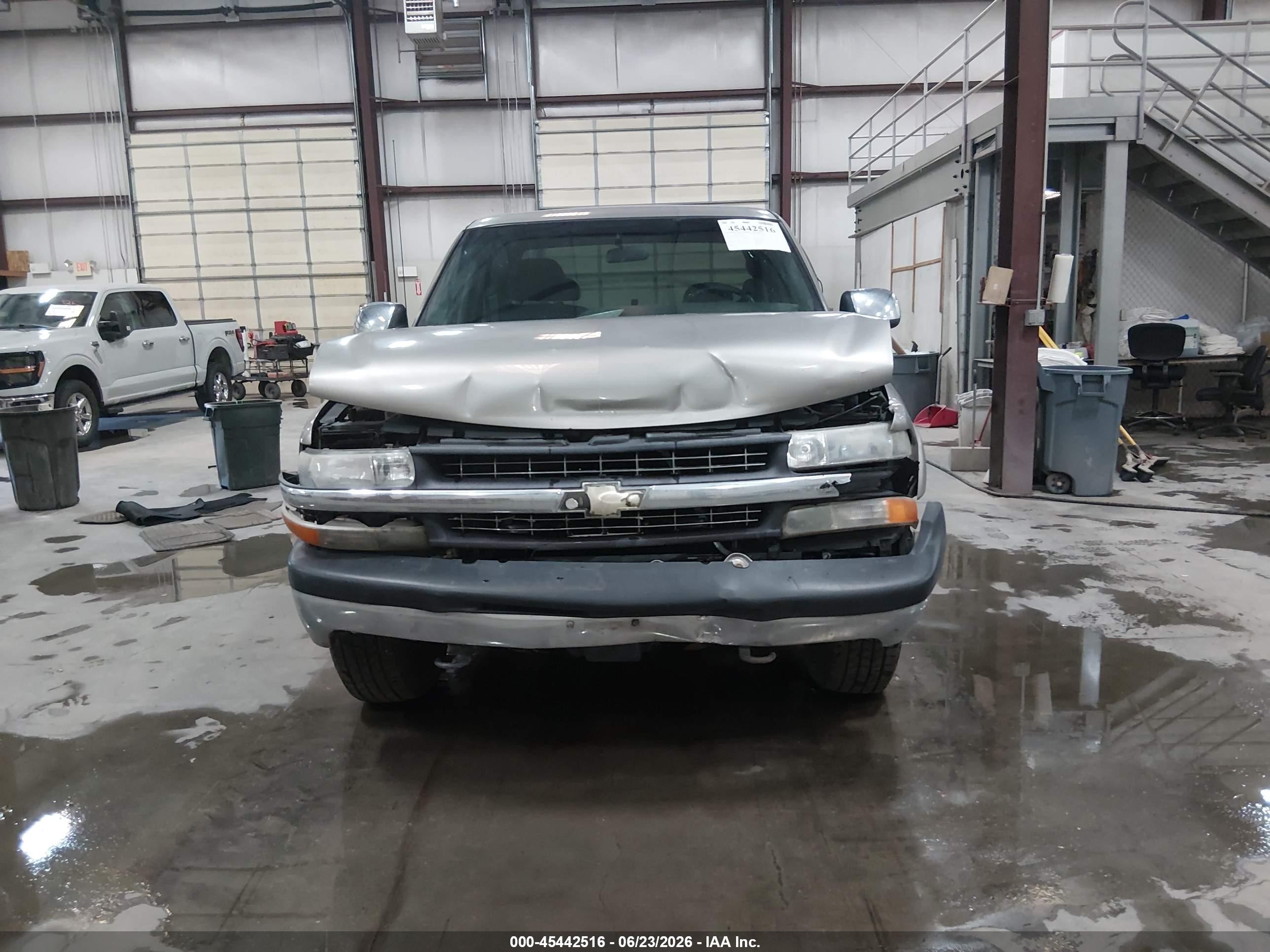 2002 Chevrolet Silverado 1500 Ls Brown vin: 2GCEK19V521190857