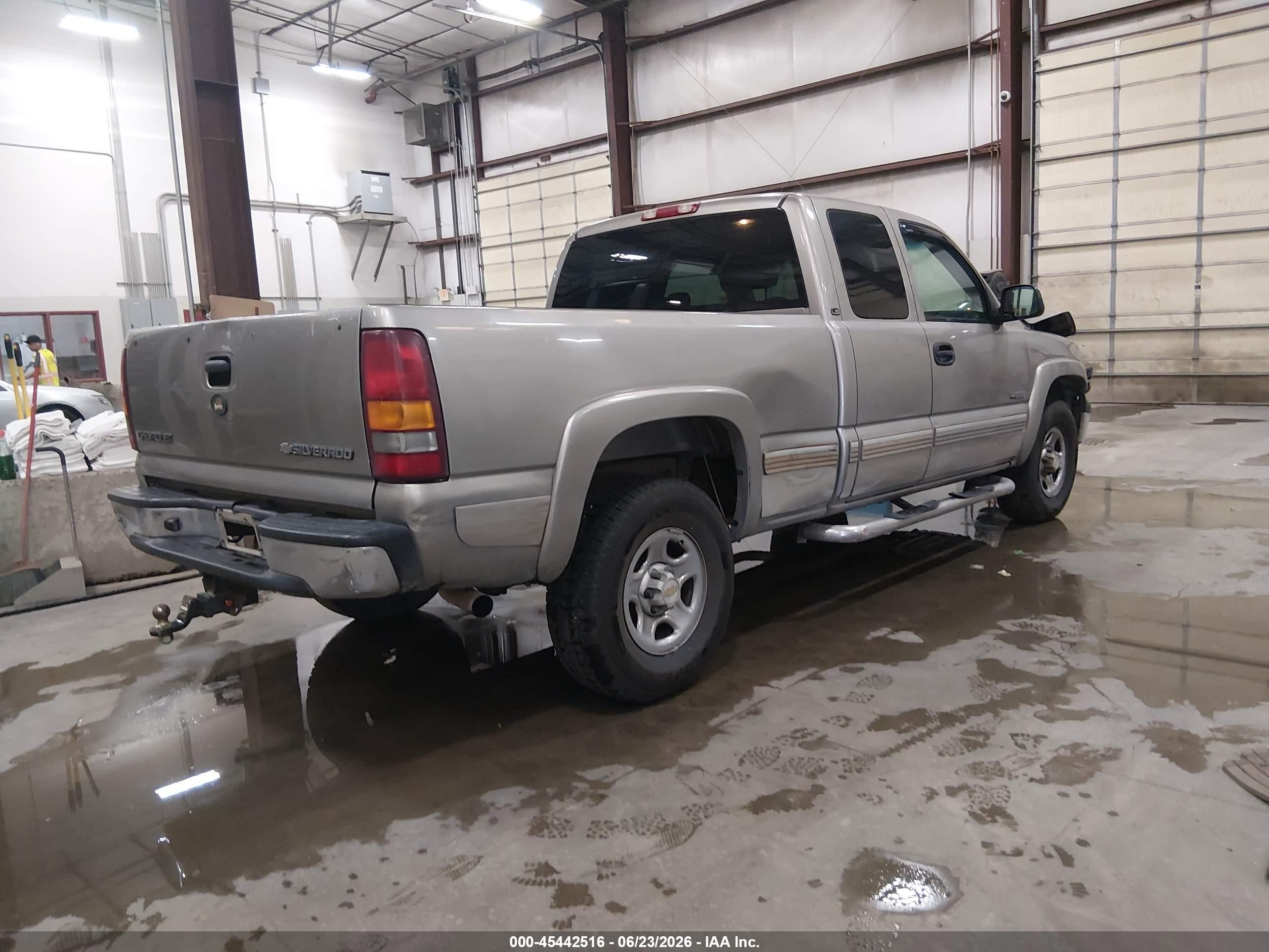 2002 Chevrolet Silverado 1500 Ls Brown vin: 2GCEK19V521190857
