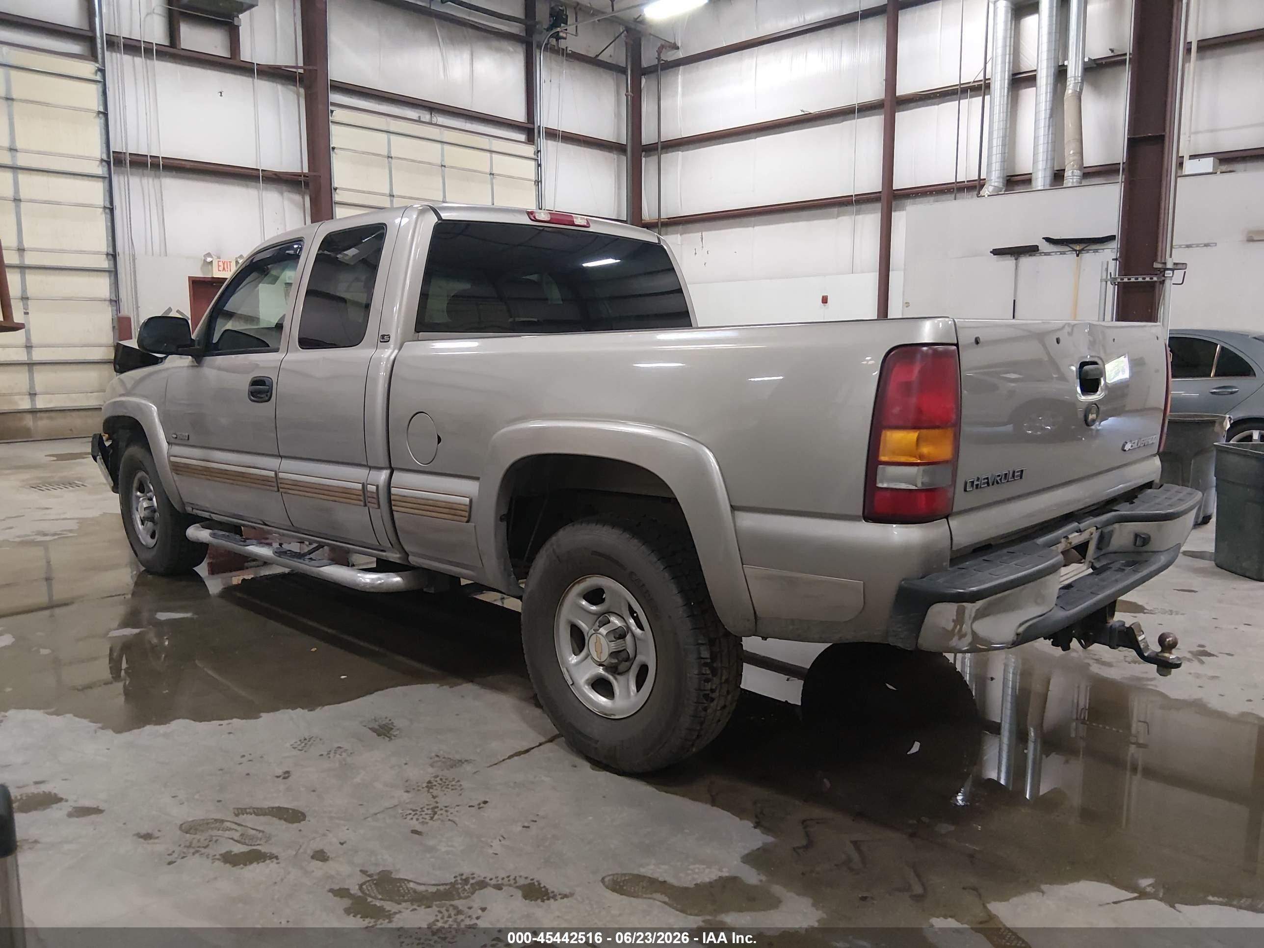 2002 Chevrolet Silverado 1500 Ls Brown vin: 2GCEK19V521190857