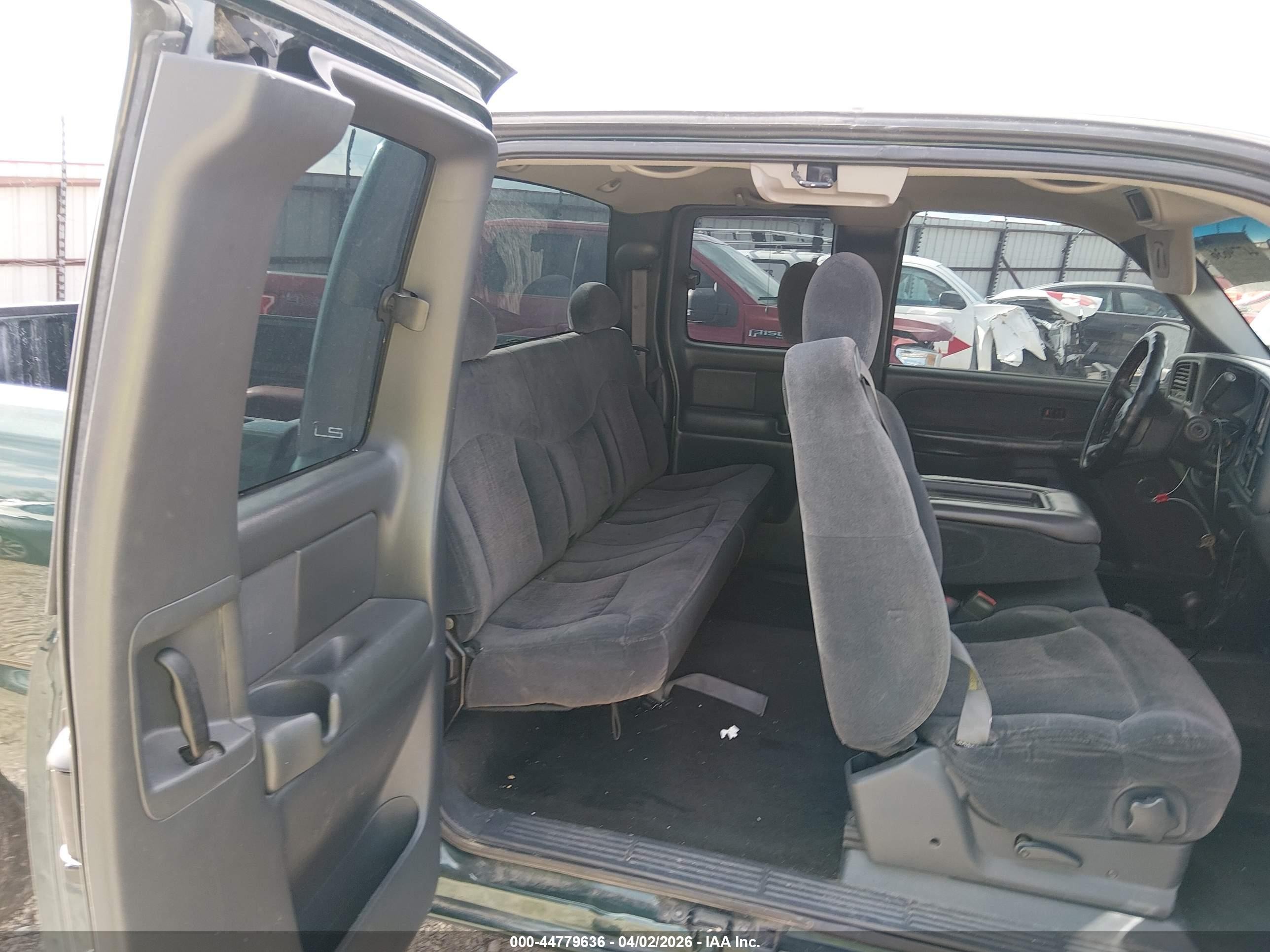 2001 Chevrolet Silverado 1500 Ls Green vin: 2GCEK19V611300118