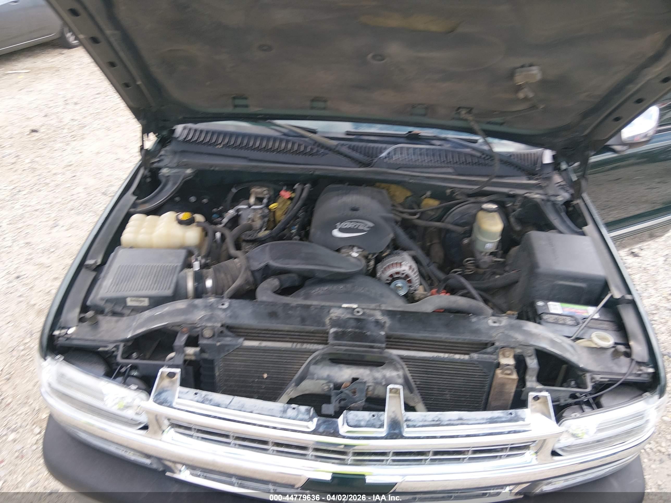 2001 Chevrolet Silverado 1500 Ls Green vin: 2GCEK19V611300118