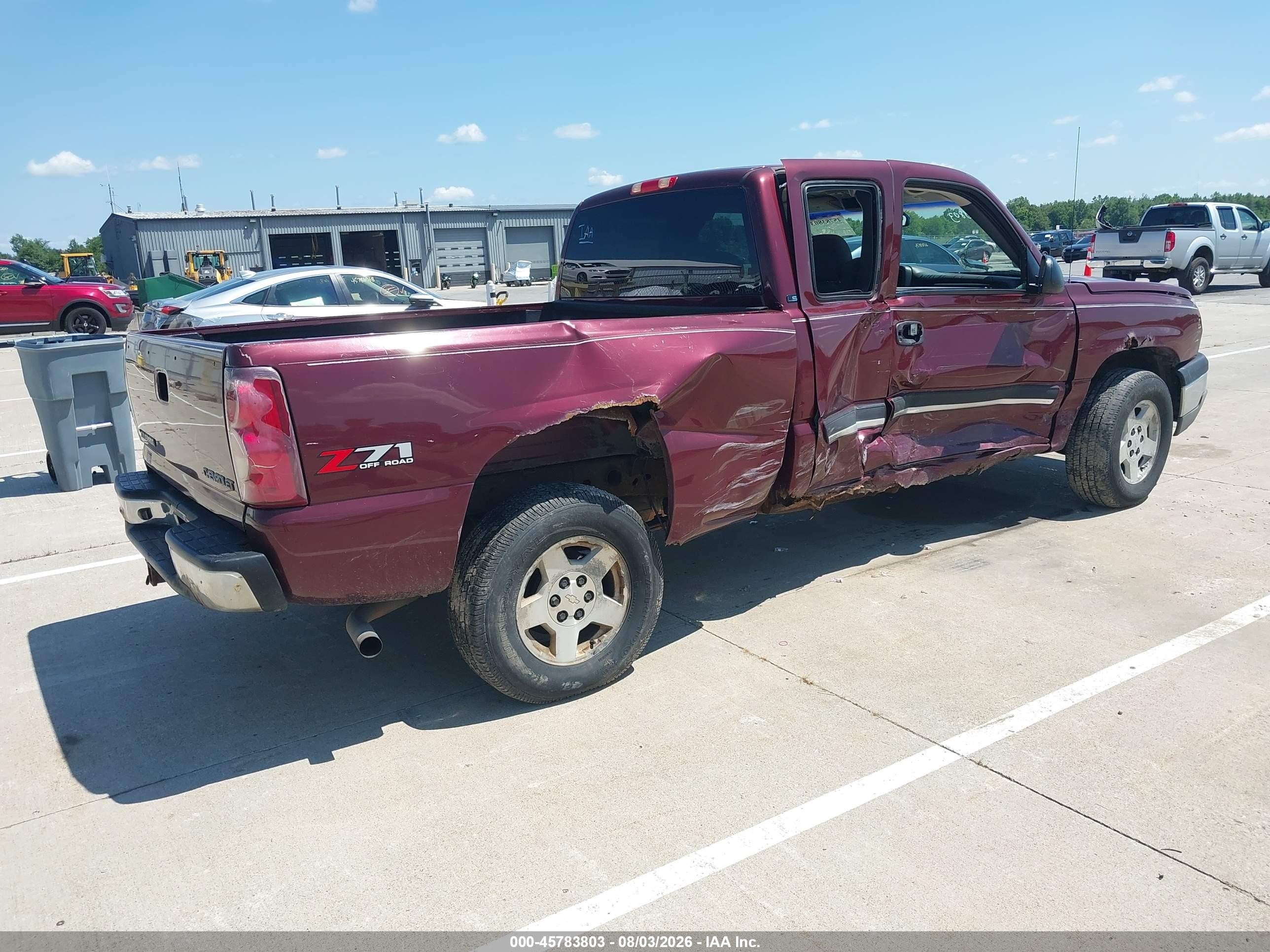 2003 Chevrolet Silverado 1500 Ls Бордовый vin: 2GCEK19V631256592