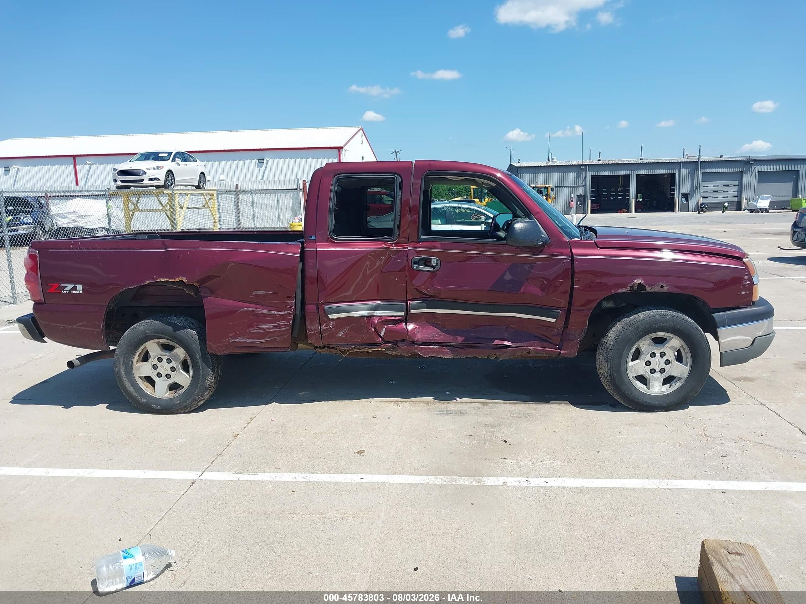 2003 Chevrolet Silverado 1500 Ls Бордовый vin: 2GCEK19V631256592