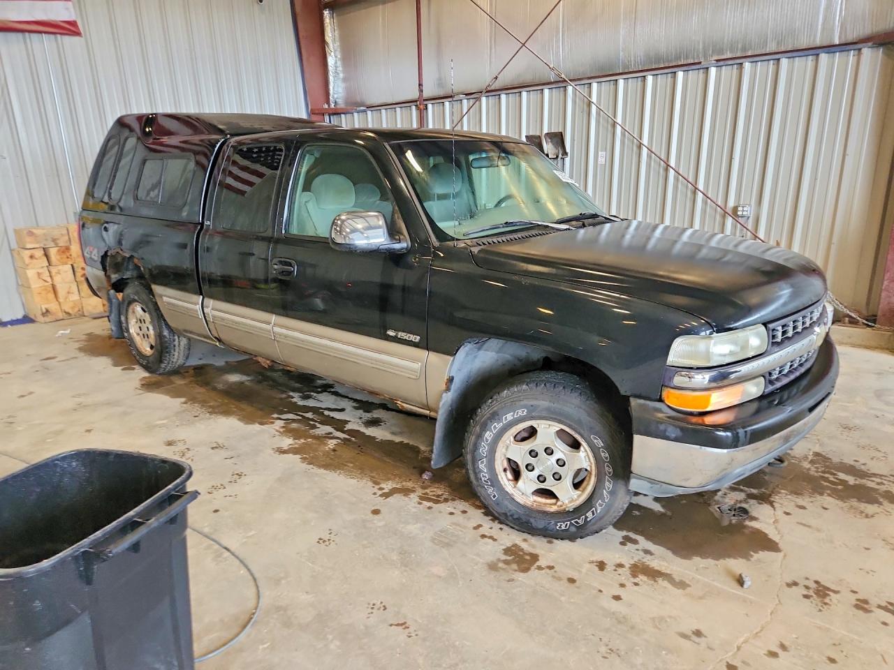 1999 Chevrolet Silverado K1500 Black vin: 2GCEK19V7X1139285