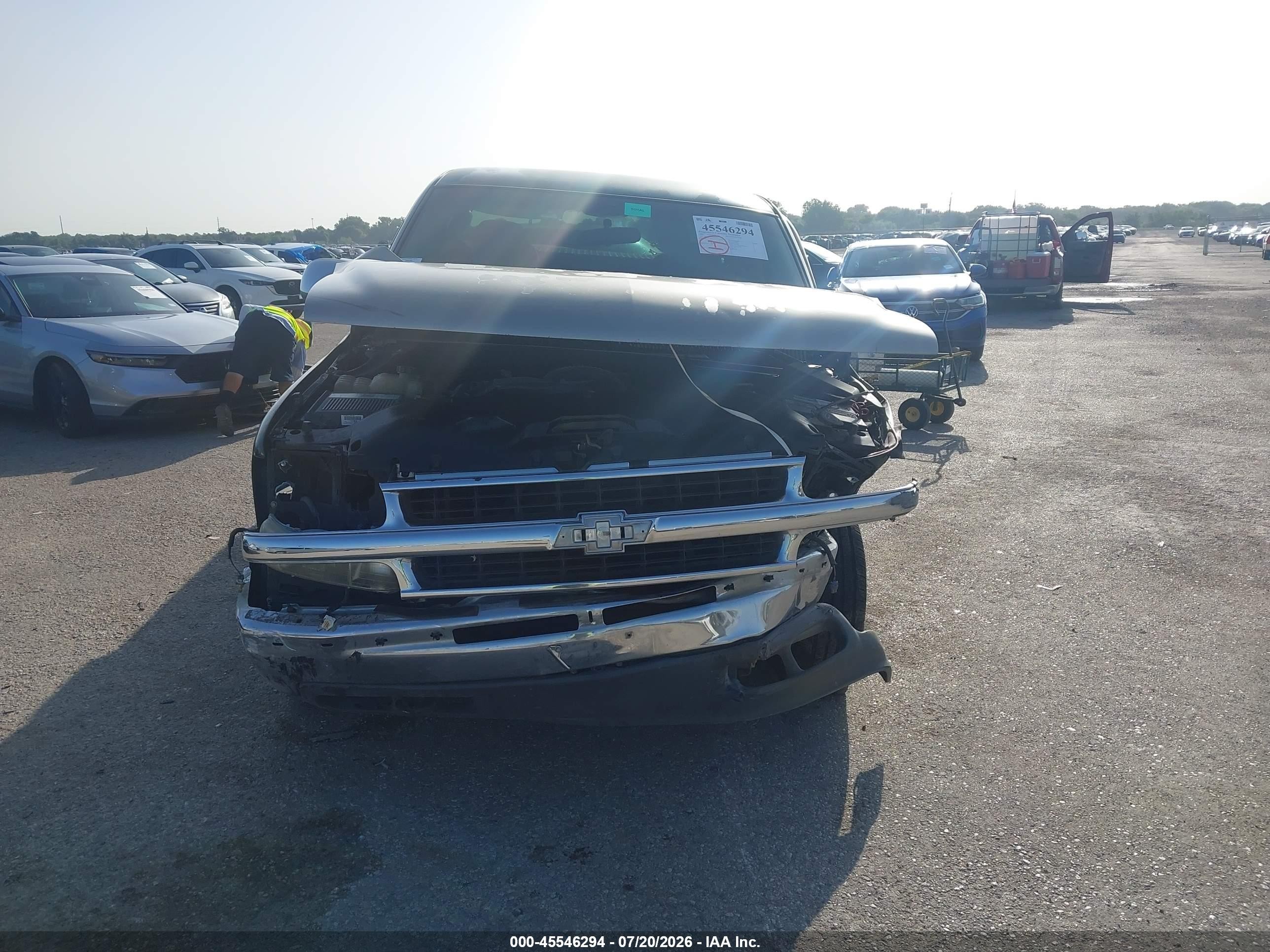 2002 Chevrolet Silverado 1500 Ls Green vin: 2GCEK19V821286255