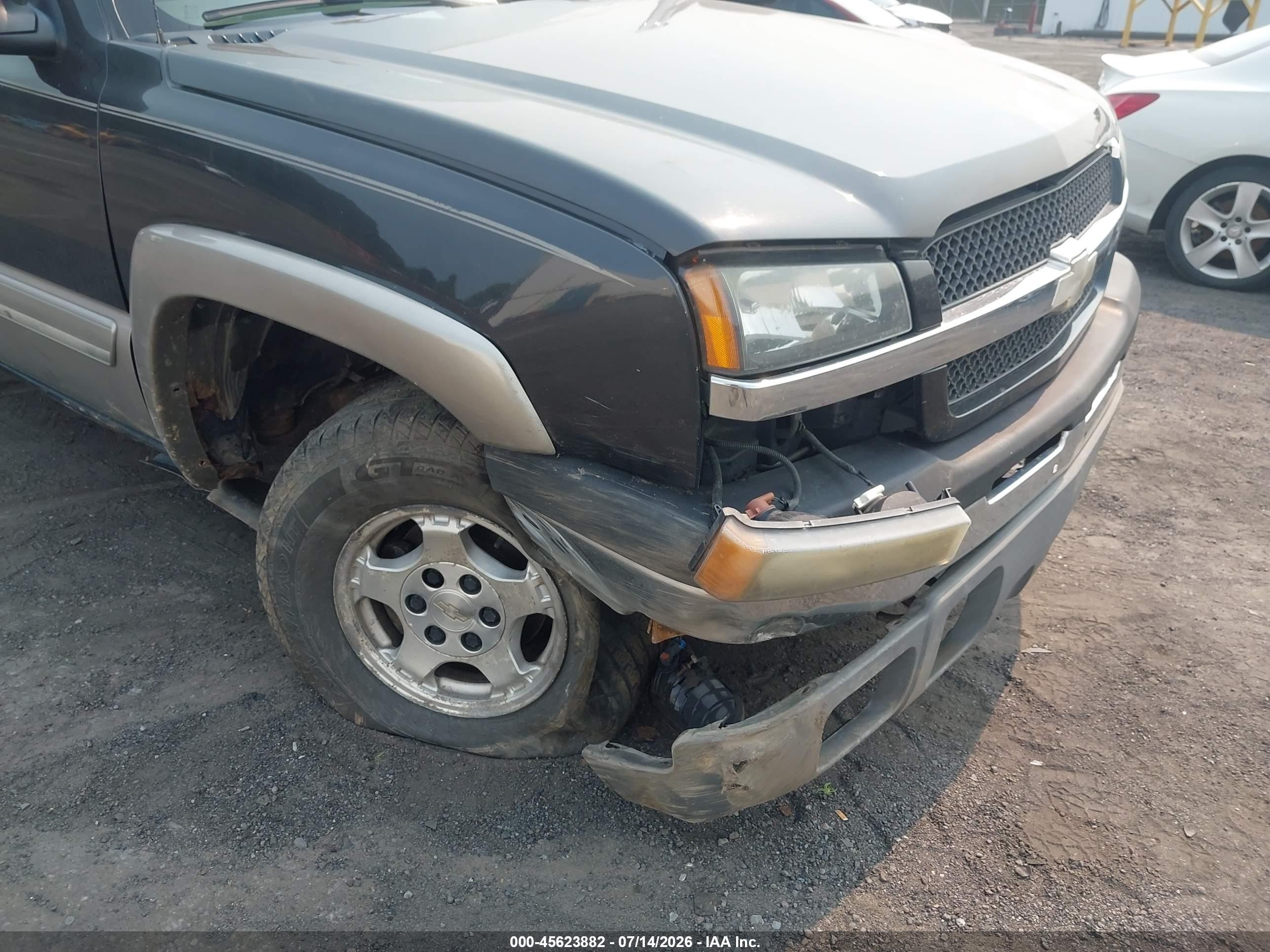 2003 Chevrolet Silverado 1500 Ls Black vin: 2GCEK19V831239700