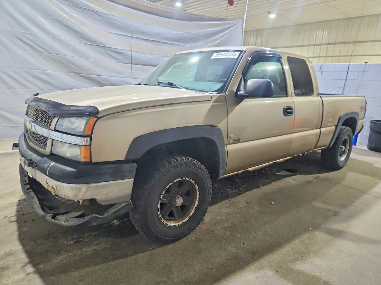 2004 Chevrolet Silverado K1500 Tan vin: 2GCEK19V841130493