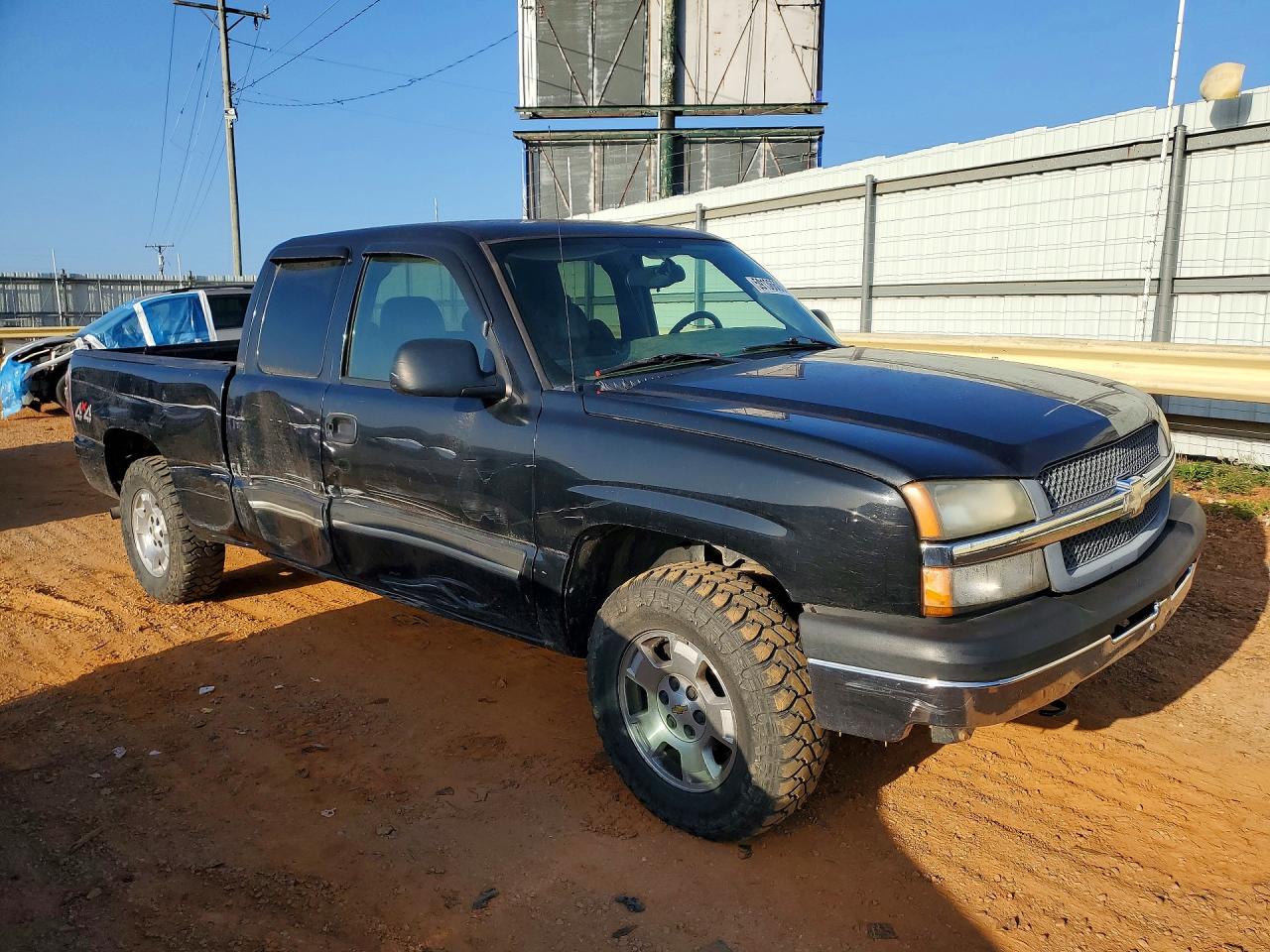 2005 Chevrolet Silverado K1500 Black vin: 2GCEK19V851380236