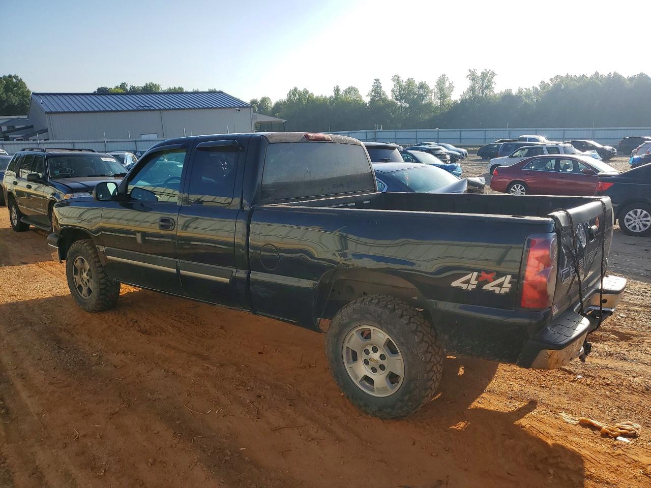 2005 Chevrolet Silverado K1500 Black vin: 2GCEK19V851380236