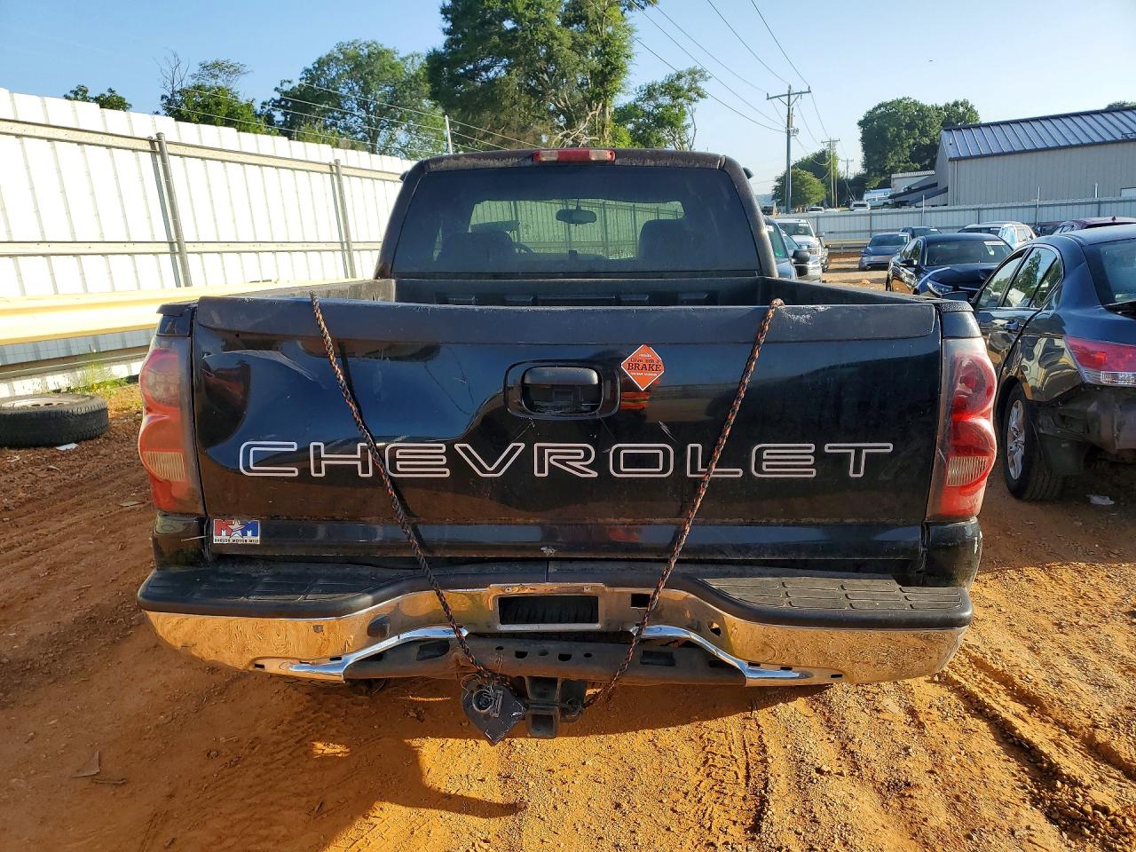 2005 Chevrolet Silverado K1500 Black vin: 2GCEK19V851380236
