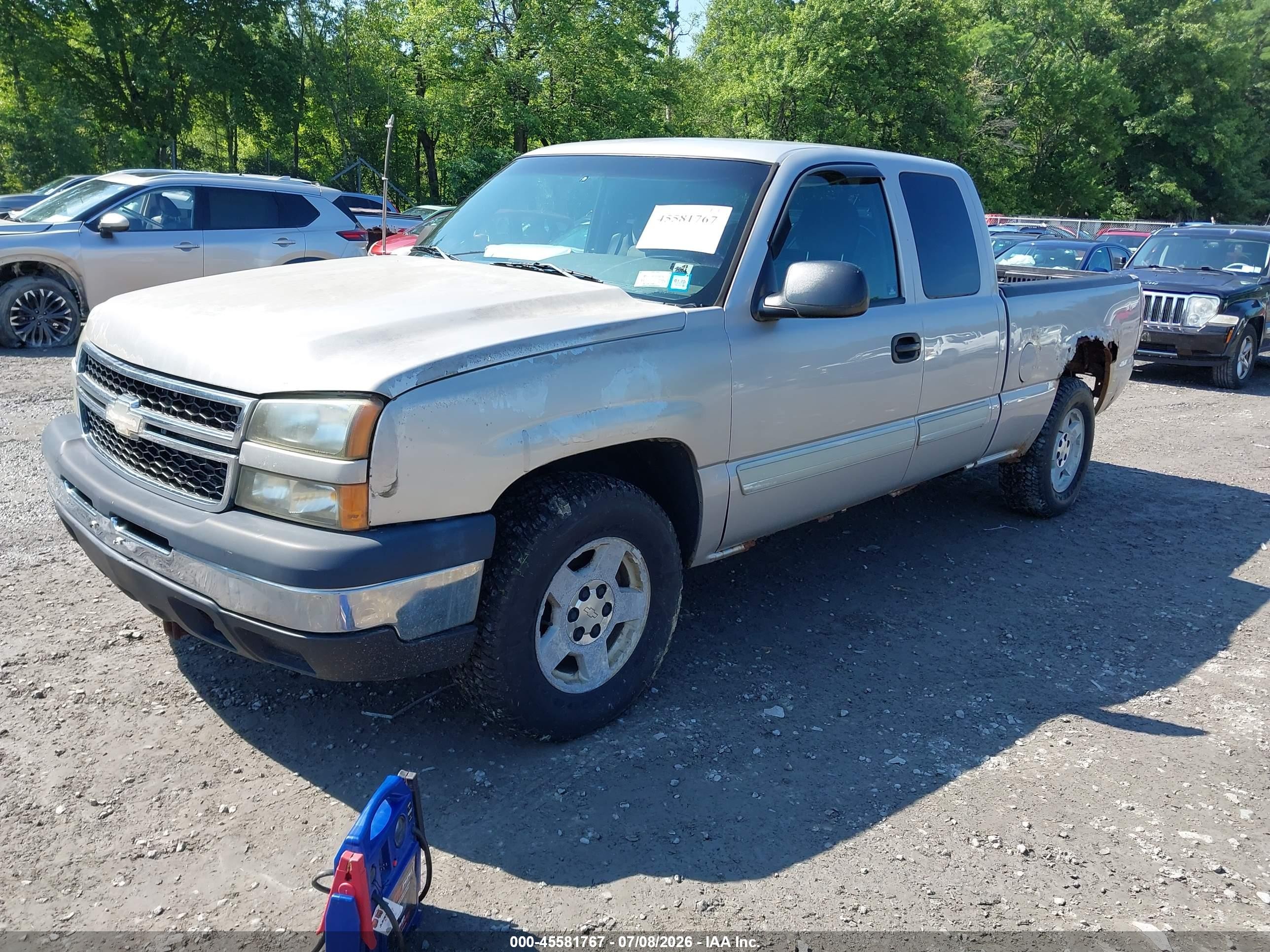 2006 Chevrolet Silverado 1500 Lt1 Gray vin: 2GCEK19V861310978