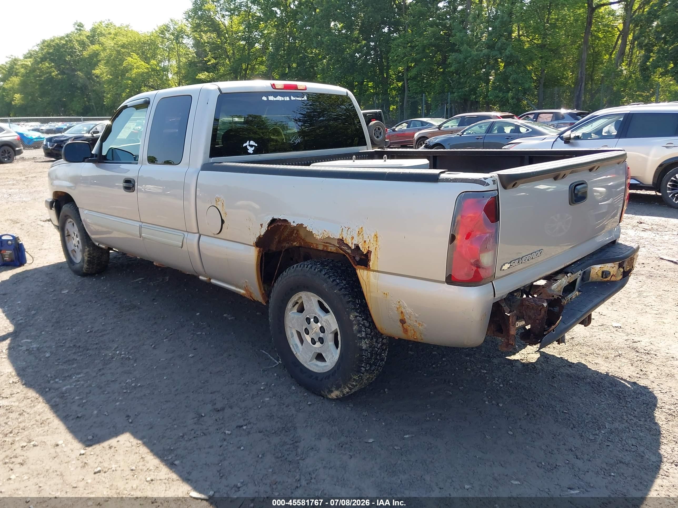 2006 Chevrolet Silverado 1500 Lt1 Gray vin: 2GCEK19V861310978