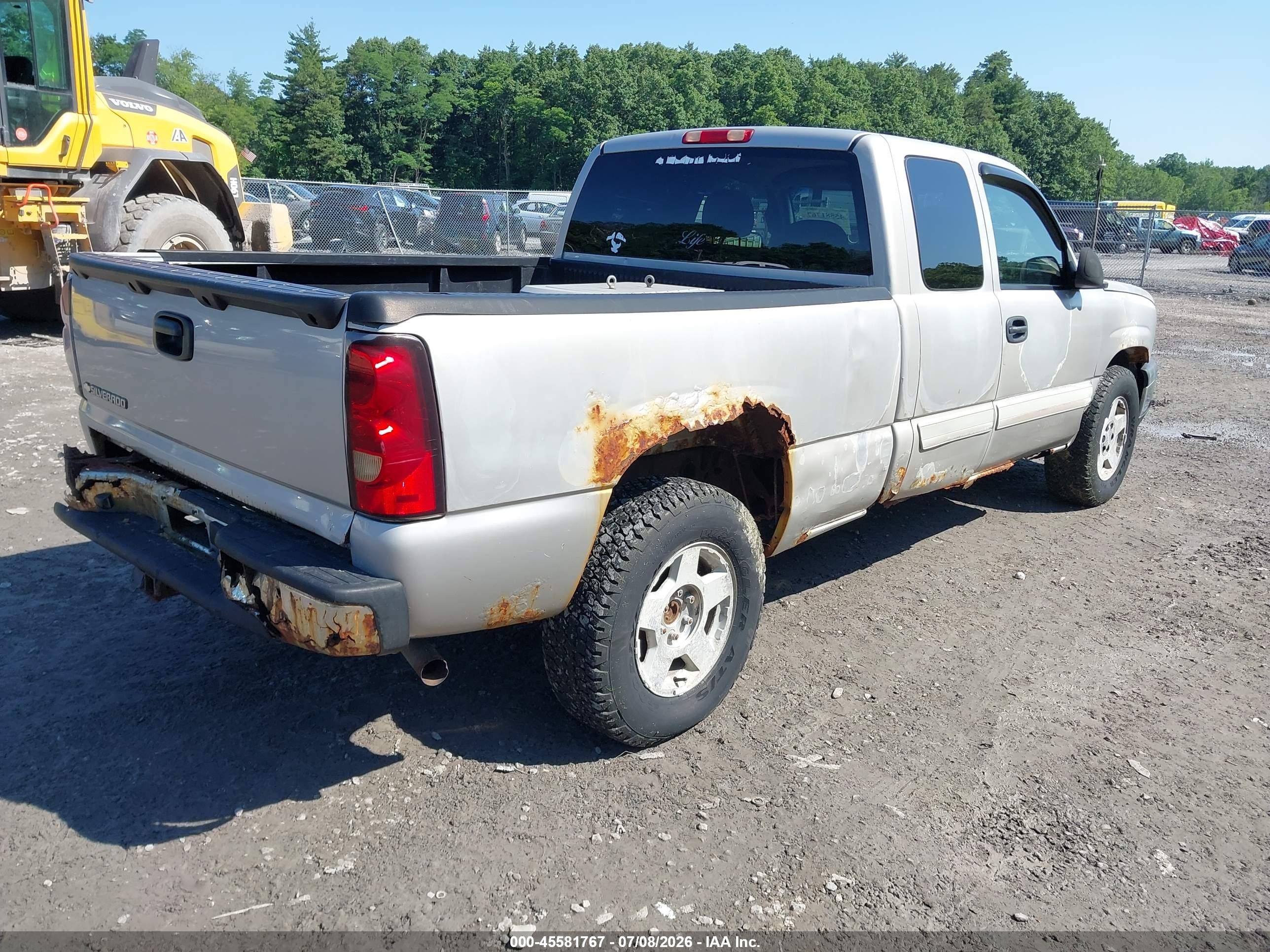 2006 Chevrolet Silverado 1500 Lt1 Gray vin: 2GCEK19V861310978
