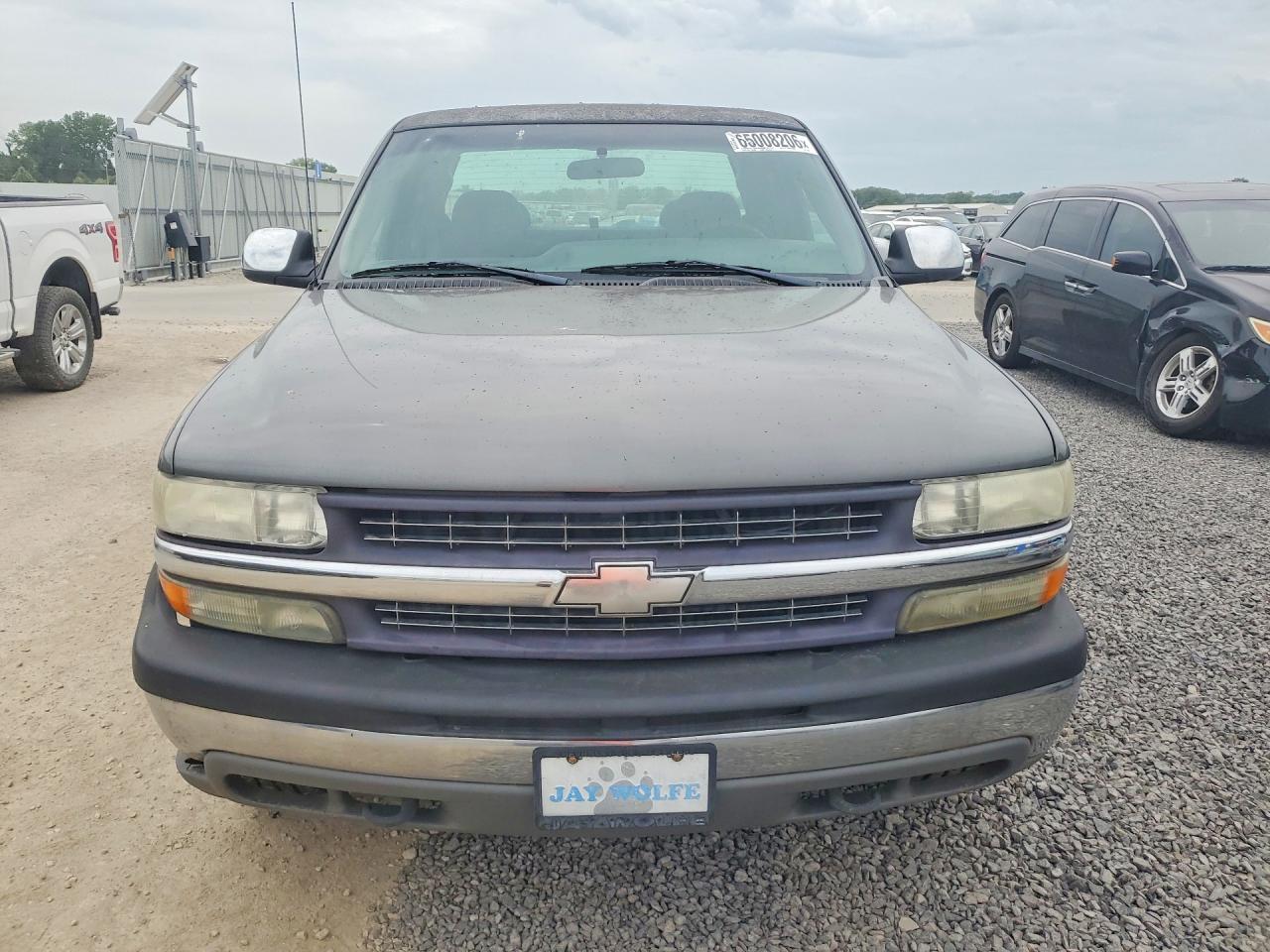 2001 Chevrolet Silverado K1500 Gray vin: 2GCEK19V911352374