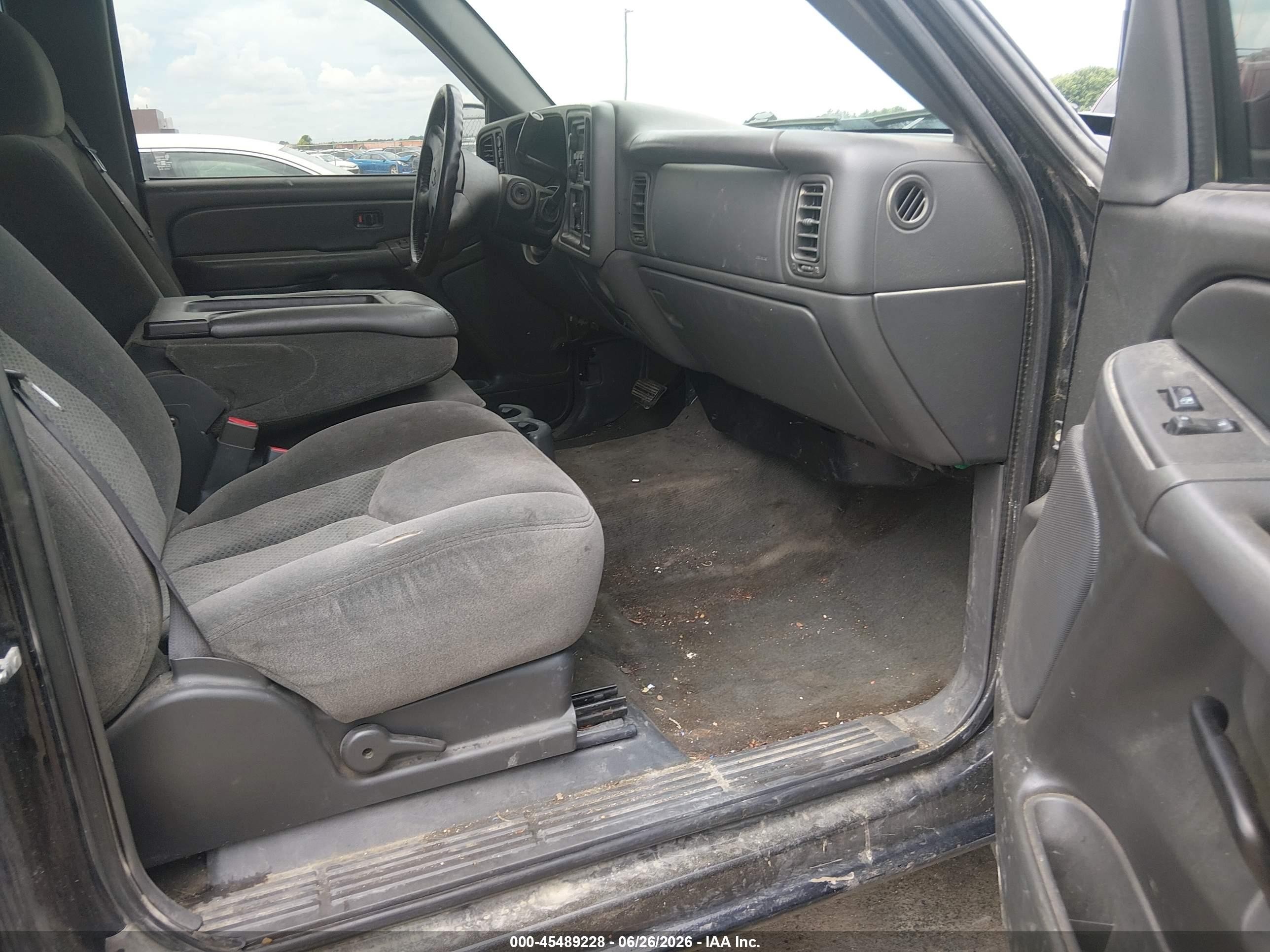 2006 Chevrolet Silverado 1500 Lt1 Black vin: 2GCEK19V961262567